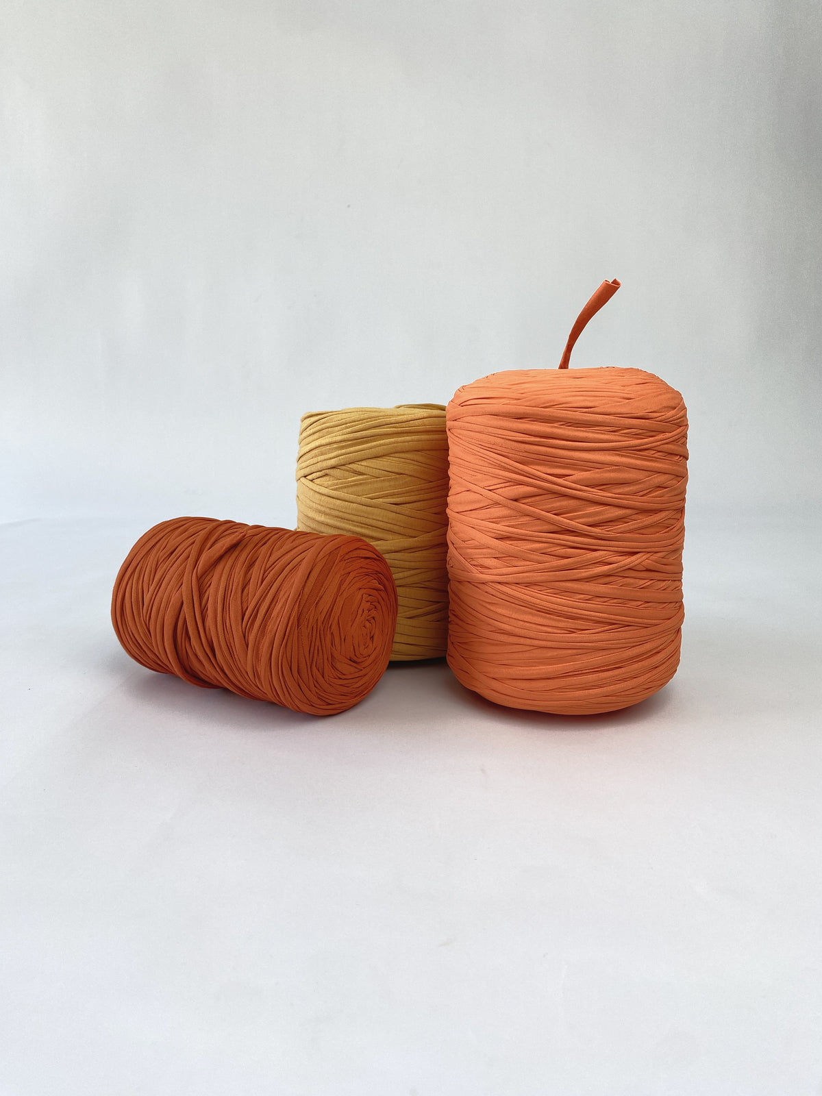 Kit Fios de Malha - Tons de Laranja