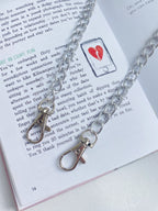 Asa de Cadena Lista Plateada