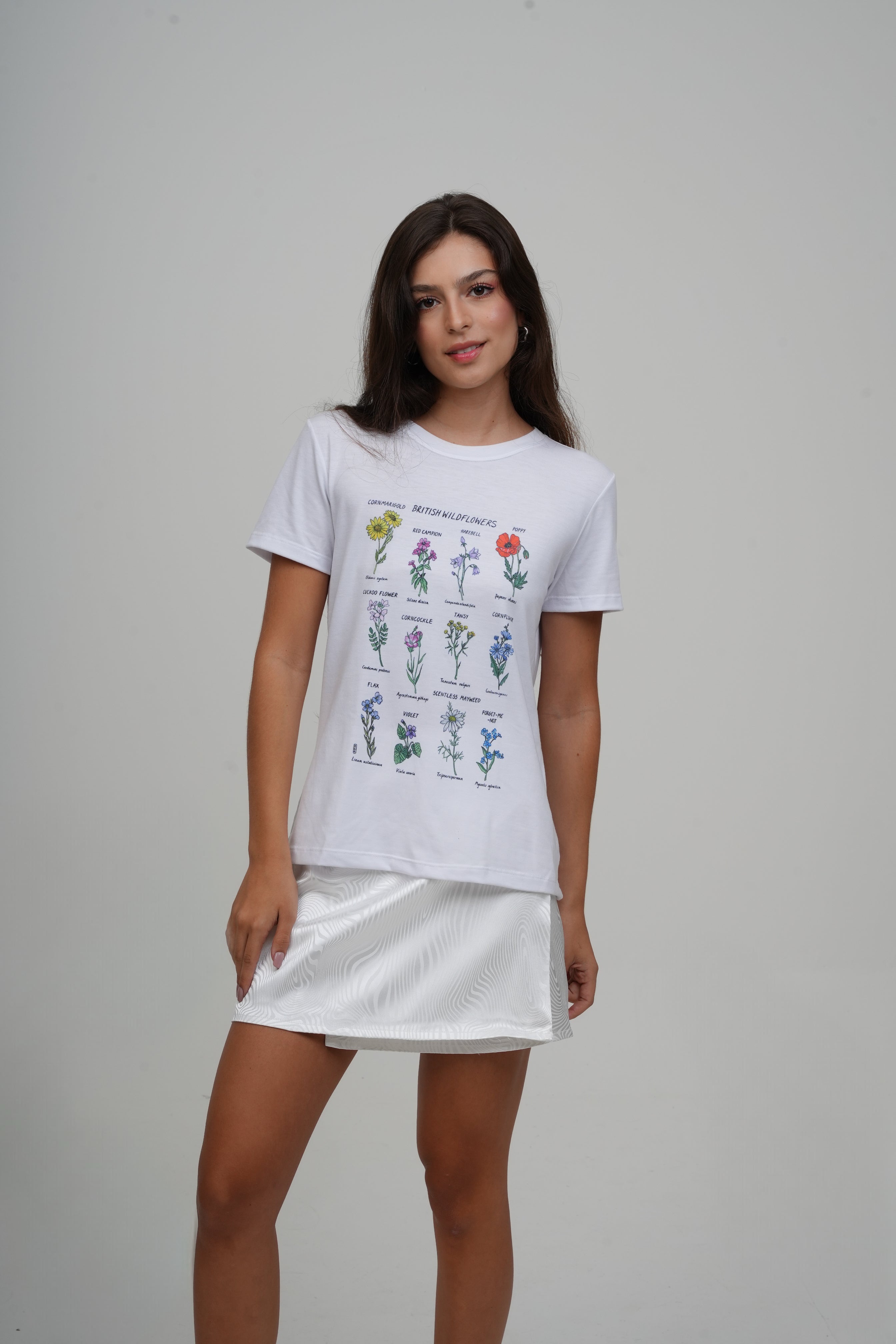 Camiseta T-Shirt Flowers