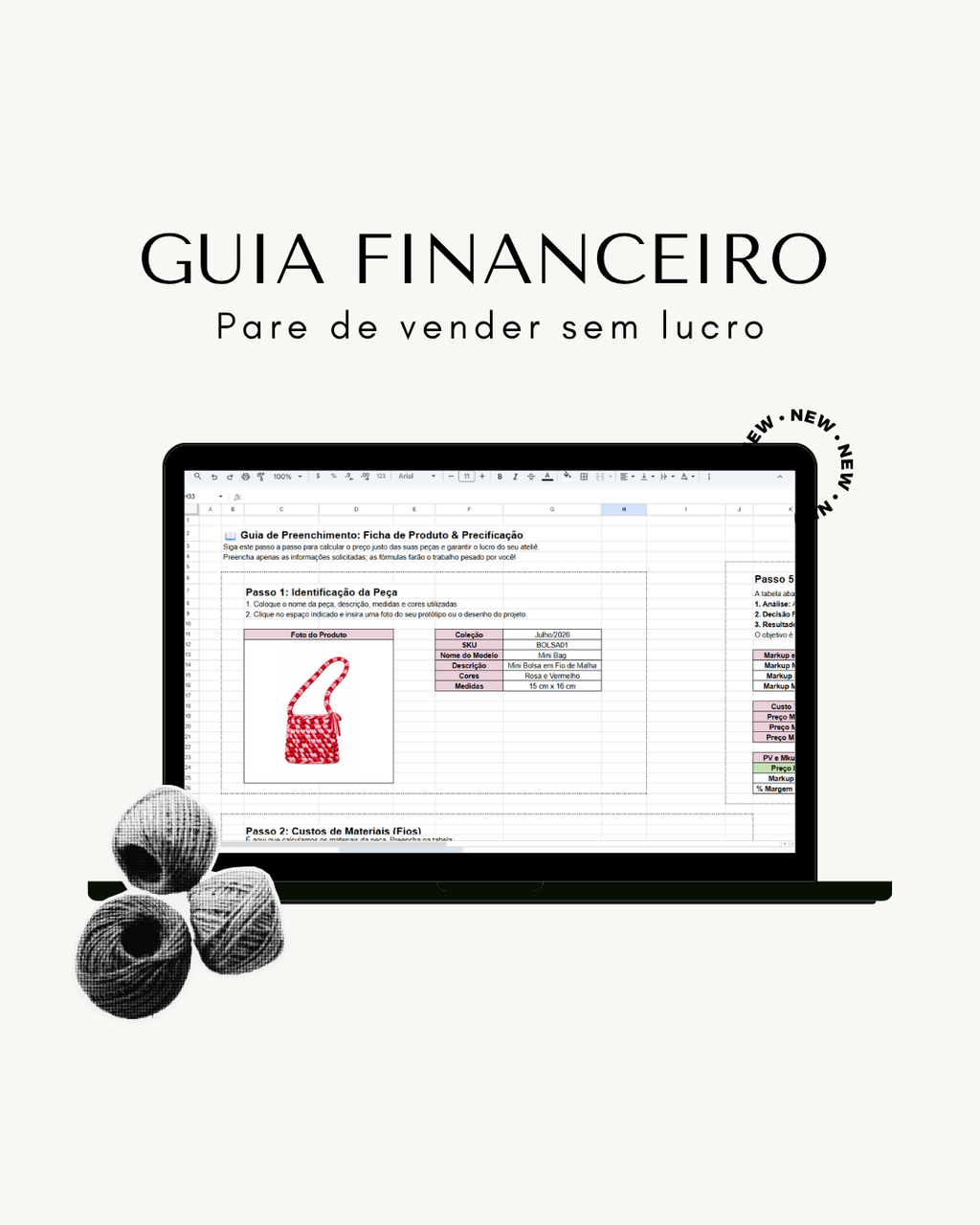Kit Artesana Emprendedora (Hojas de Cálculo de Gestión y Estrategia)