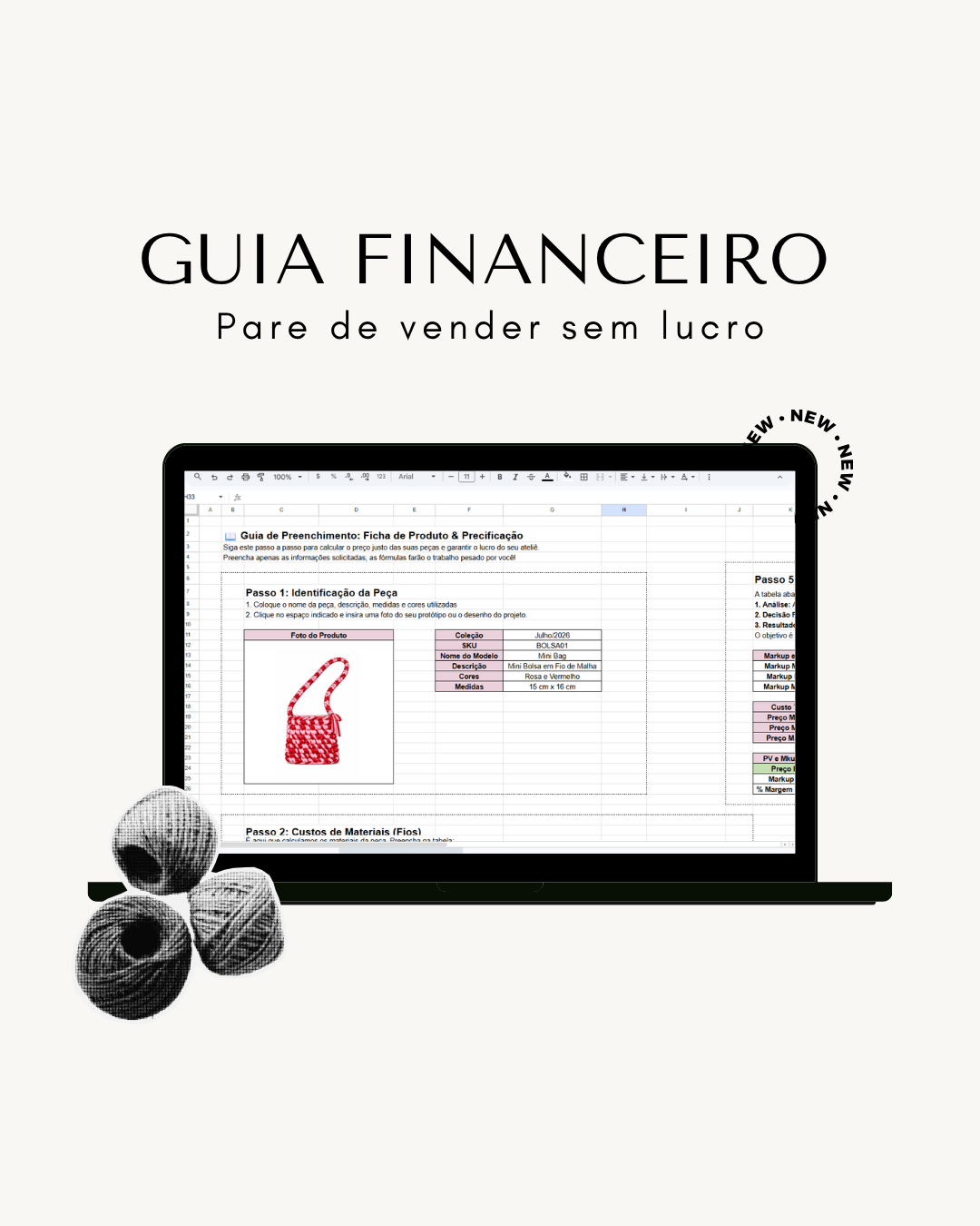 Kit Artesana Emprendedora (Hojas de Cálculo de Gestión y Estrategia)
