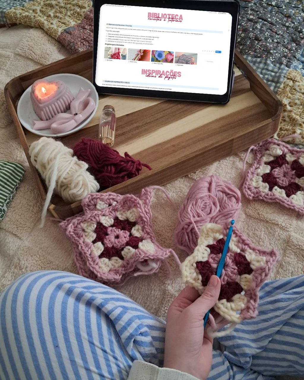 Organiza tu Taller: Planner Digital para Crochet (Notion)