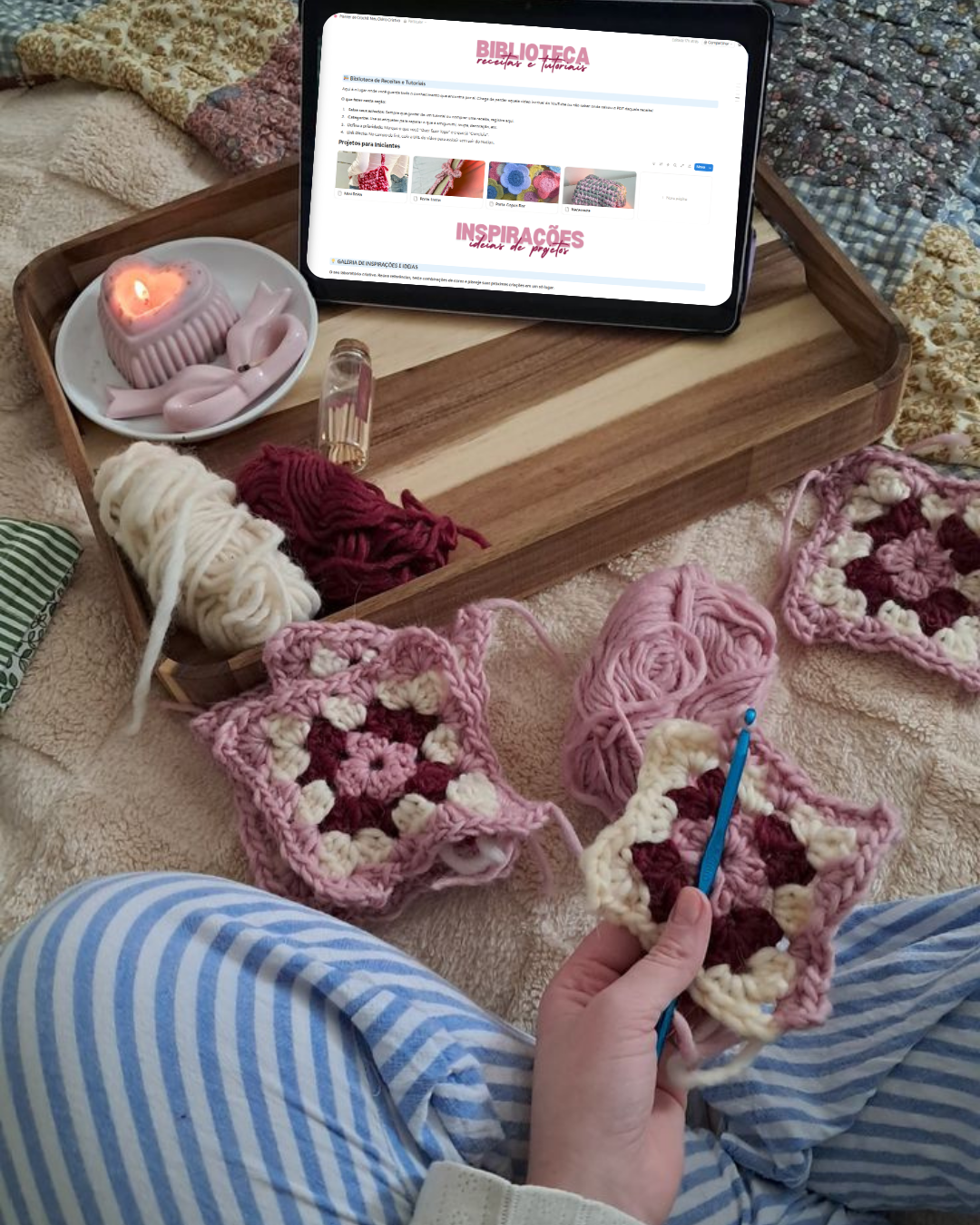 Organiza tu Taller: Planner Digital para Crochet (Notion)