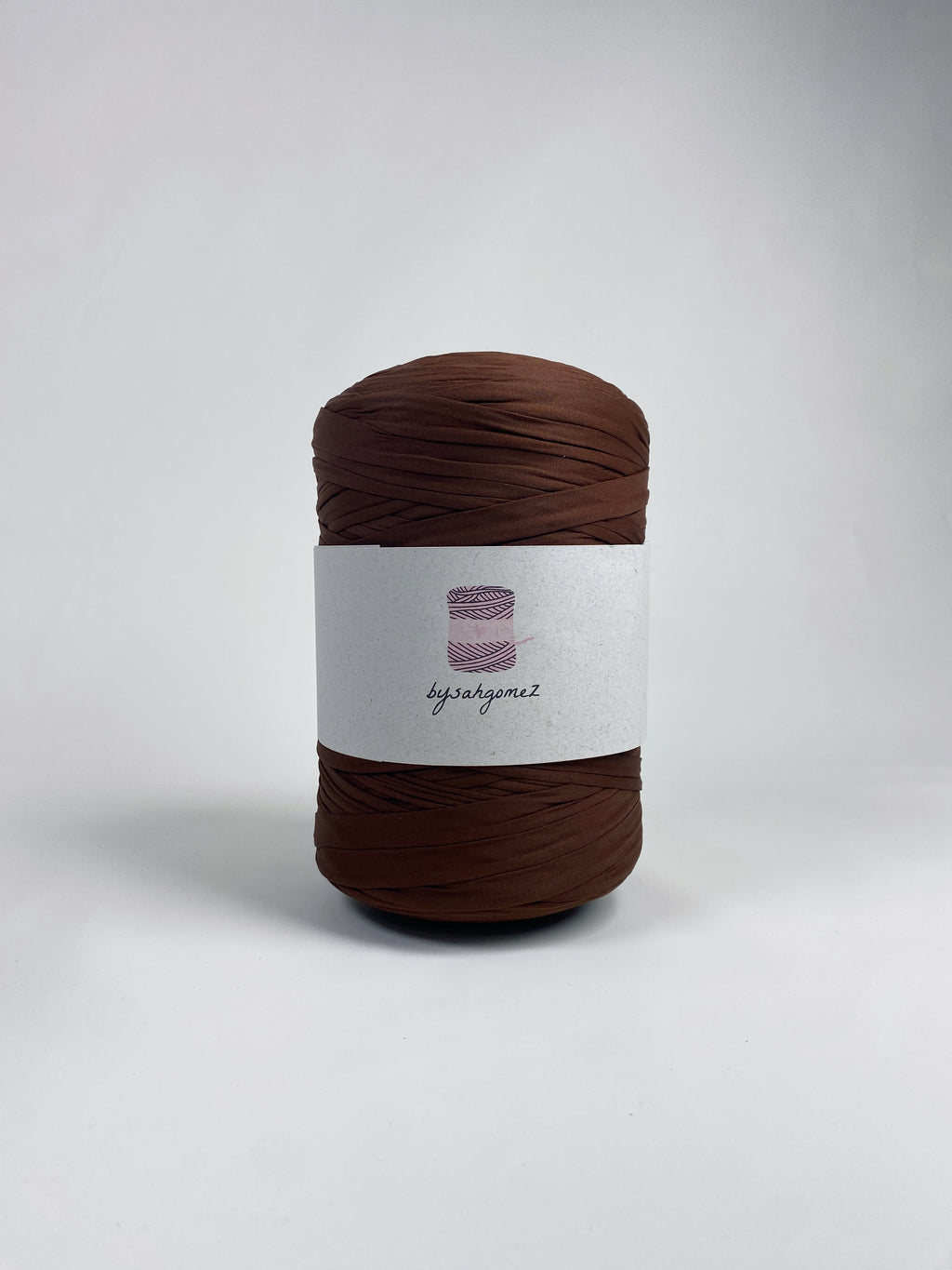 Fio de Lycra Residual 1KG - Marrom Chocolate