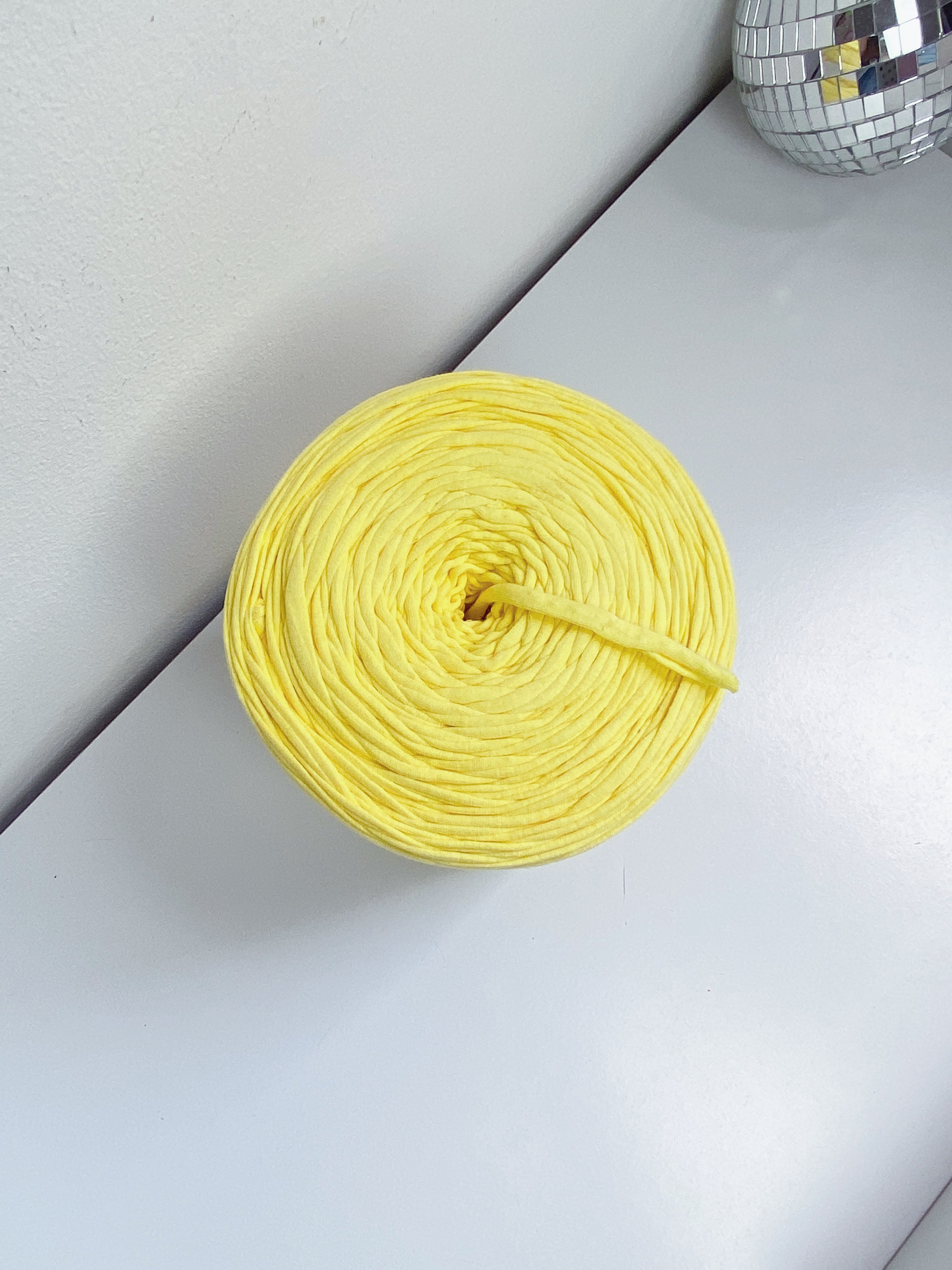 Fio de Cotton Residual 1KG - Amarelo Canário