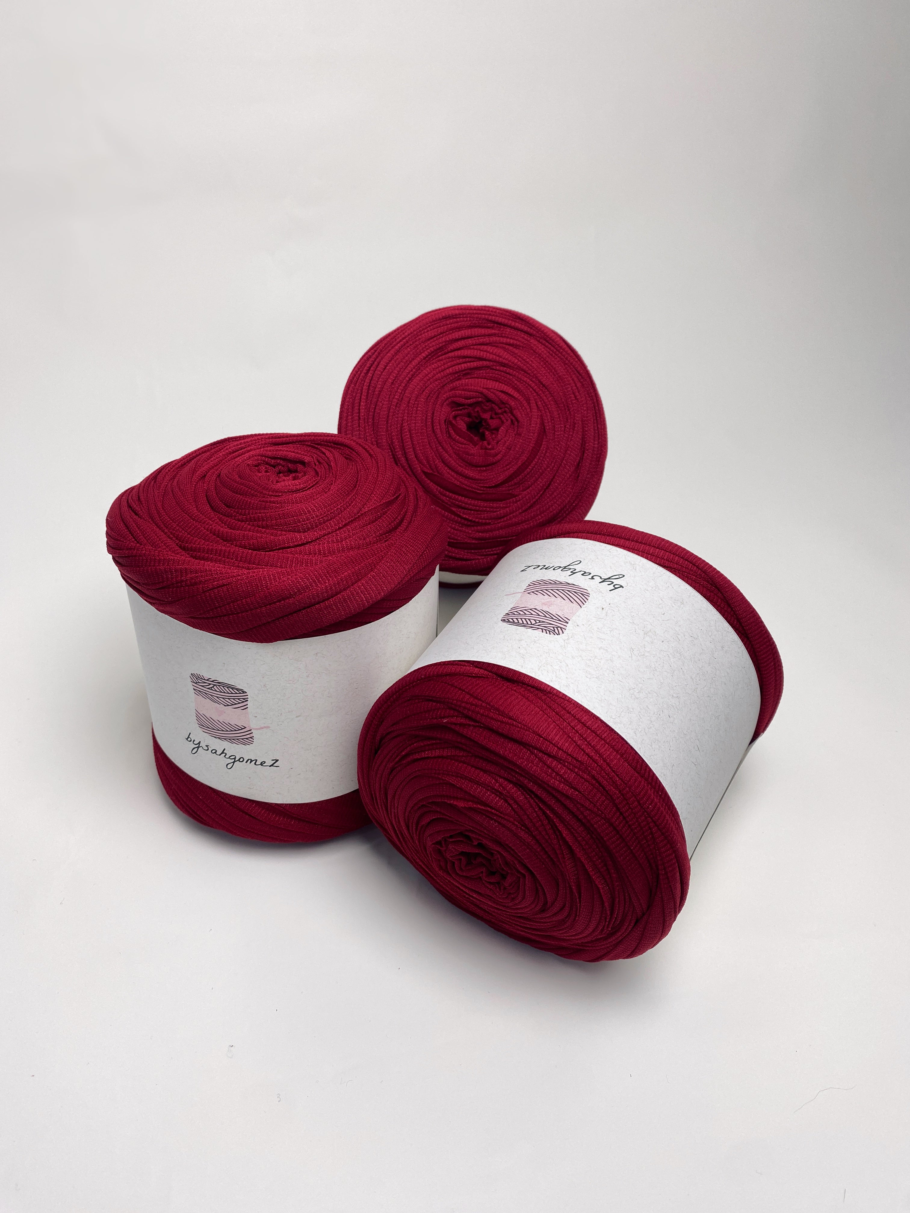 Fio de Malha Premium - Vermelho Marsala