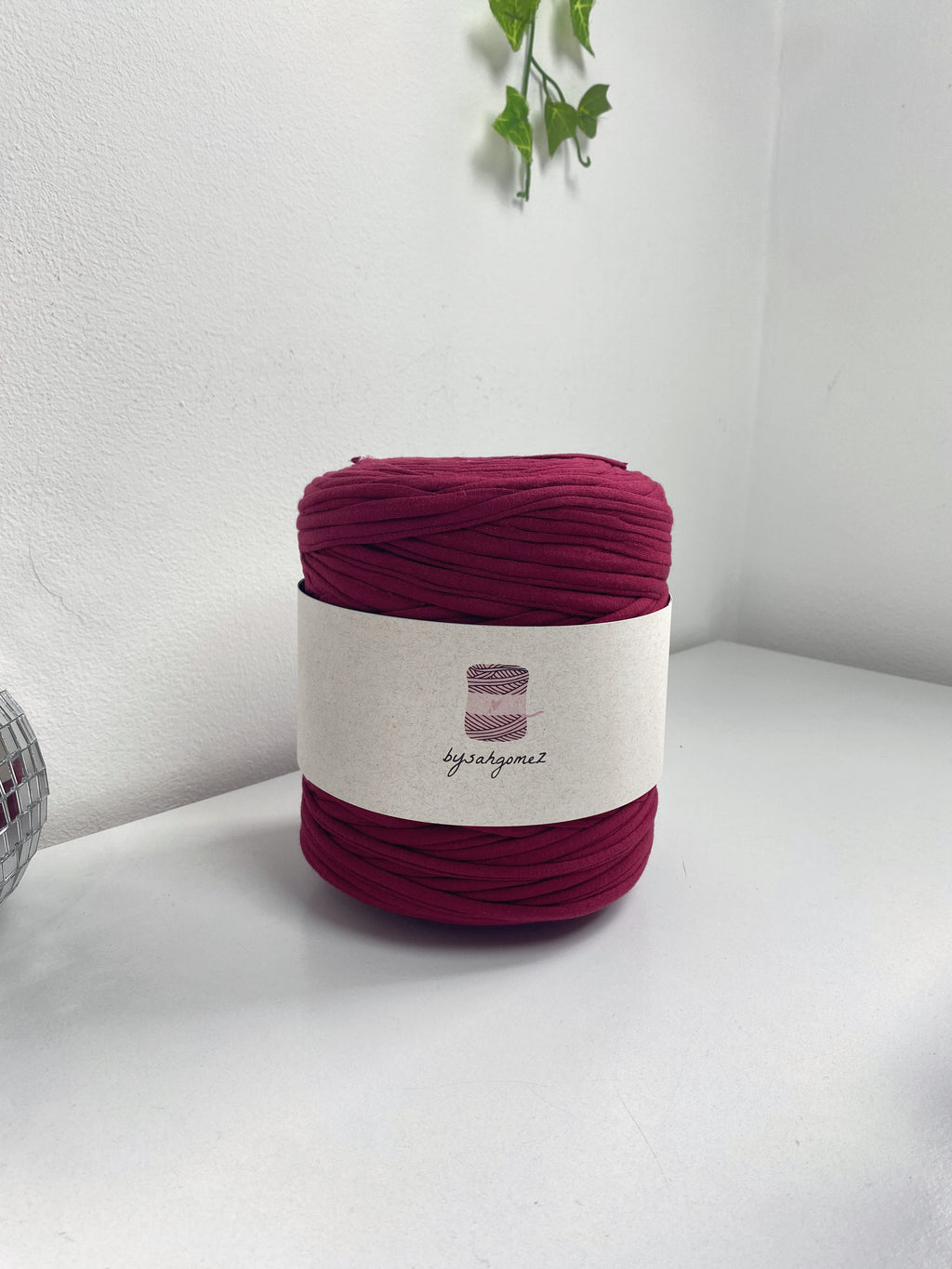 Fio de Cotton Residual 1KG - Bordô