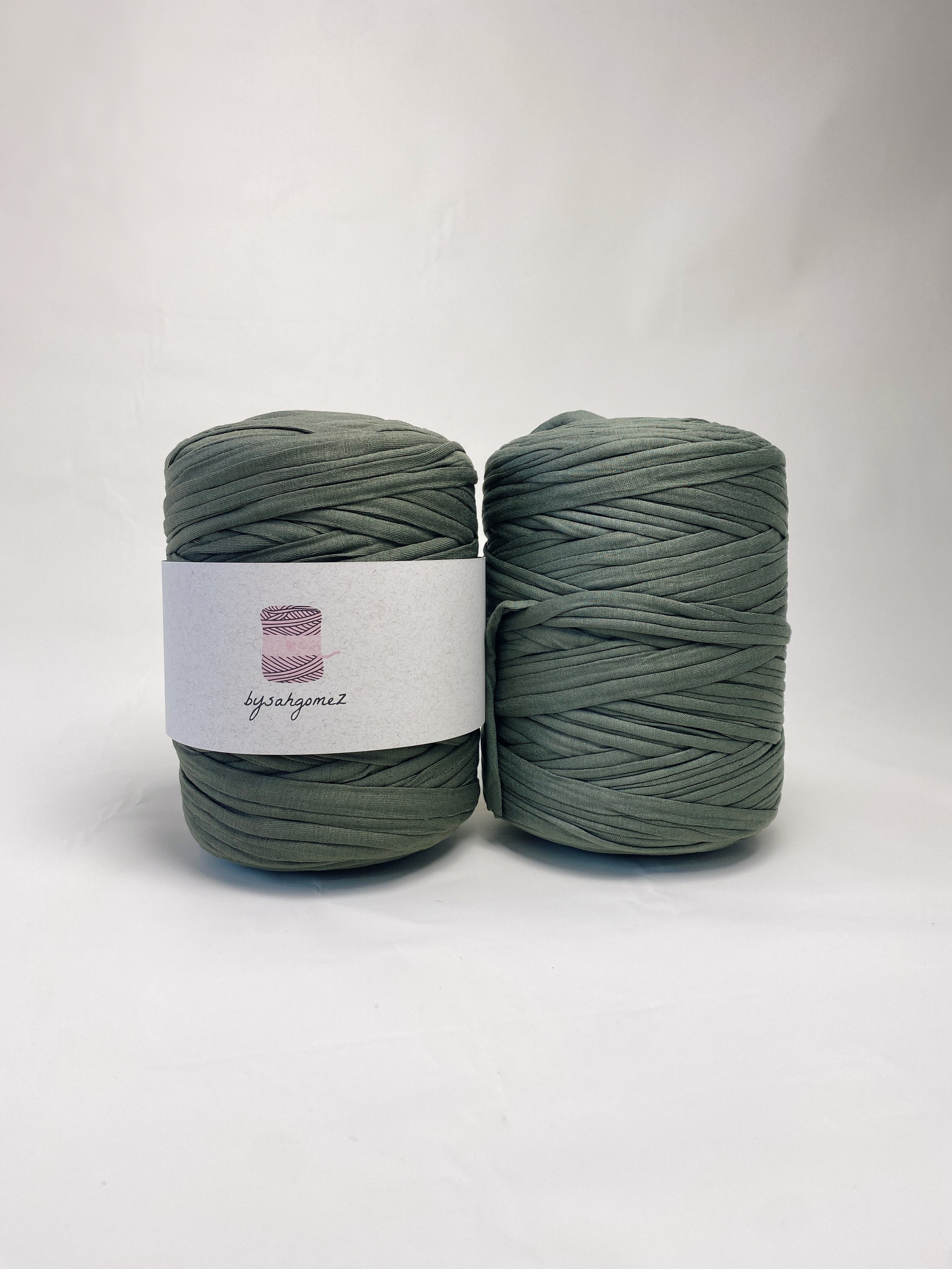 Fio de Malha Residual - Verde Musgo