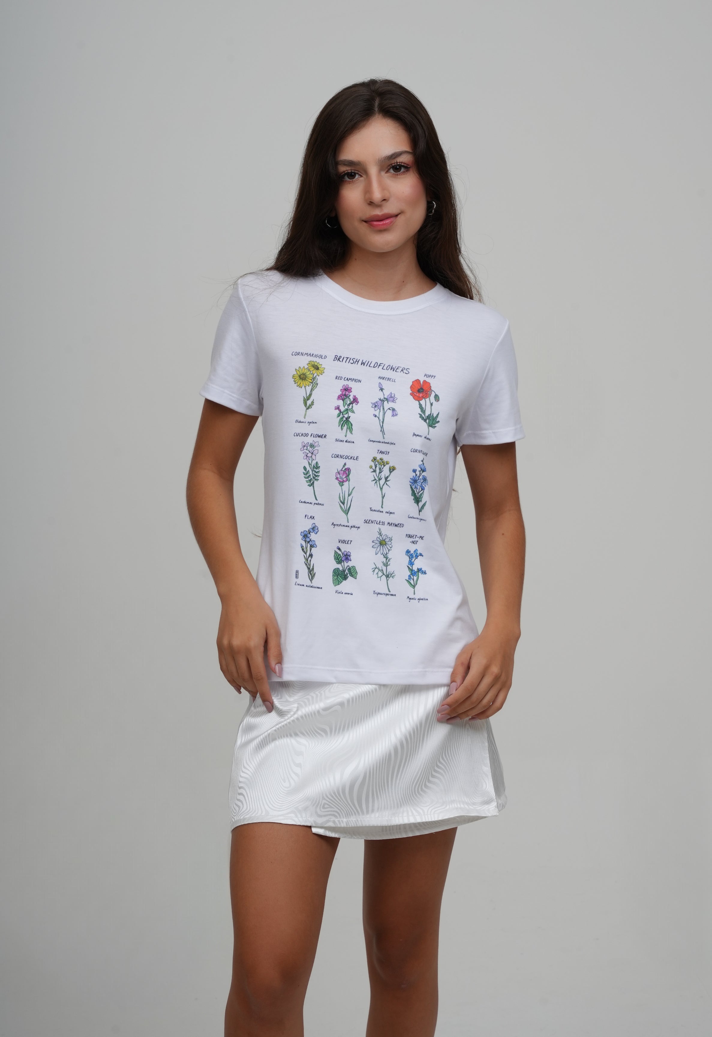 Camiseta T-Shirt Flowers