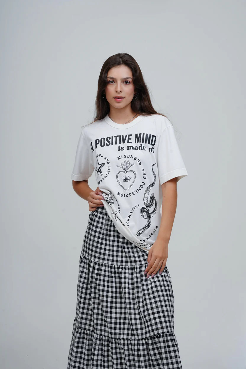 Camiseta Oversized Positive