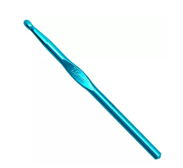 Agulha de Crochê Alumínio Color