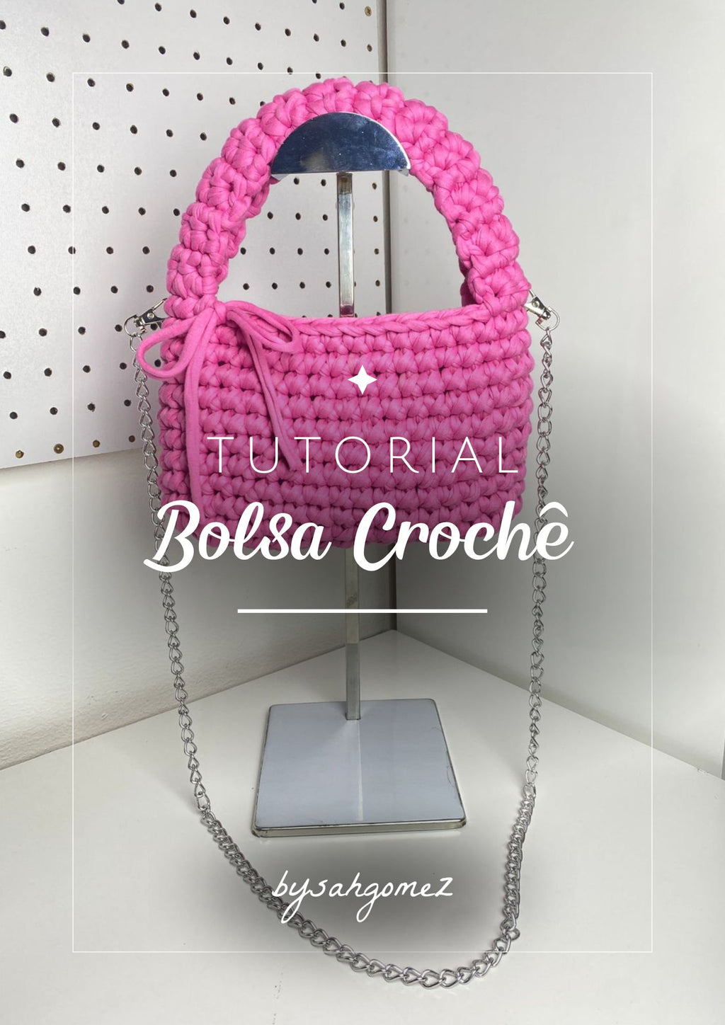 Kit de Crochê Bolsa Saby