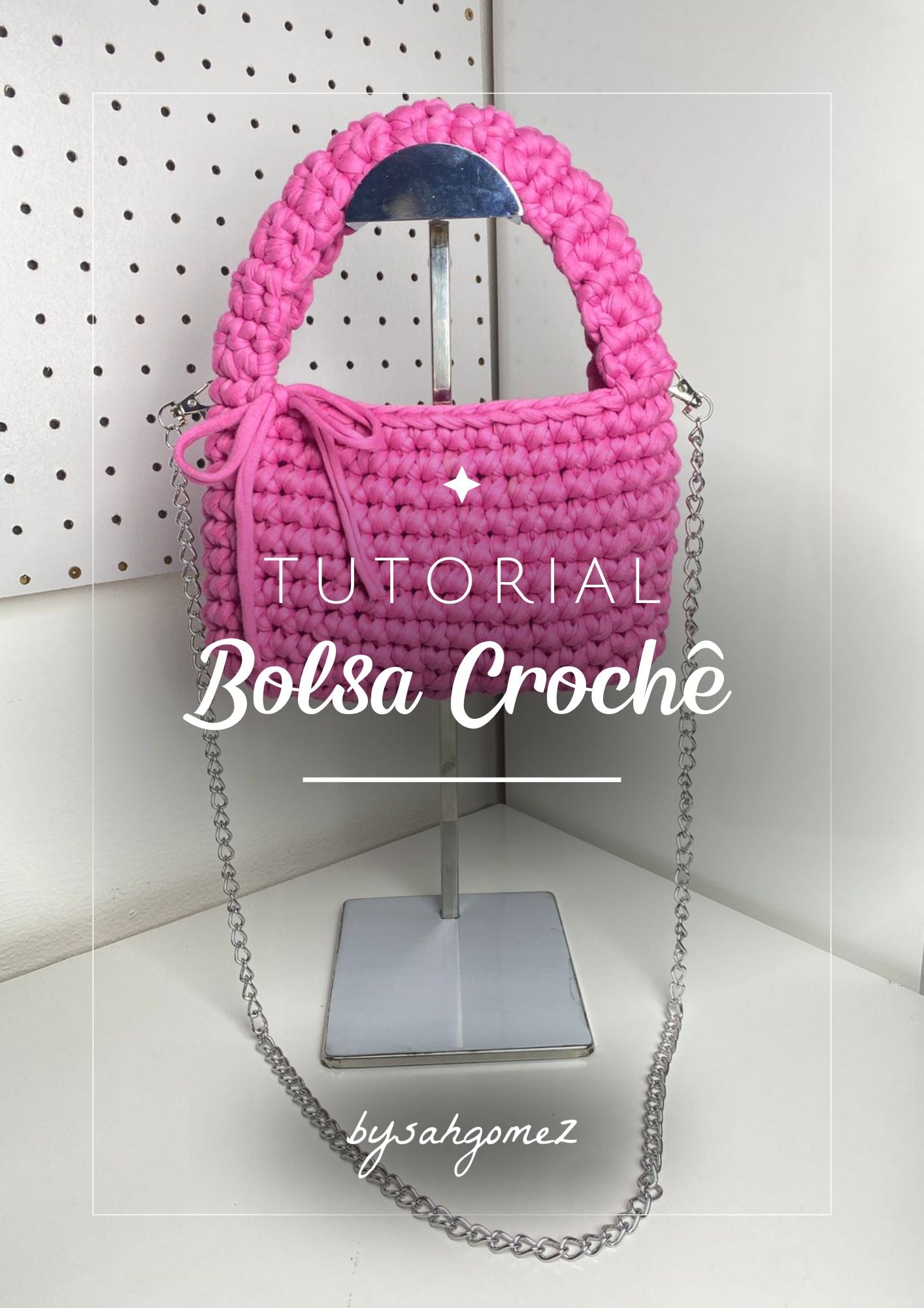 Kit de Crochê Bolsa Saby