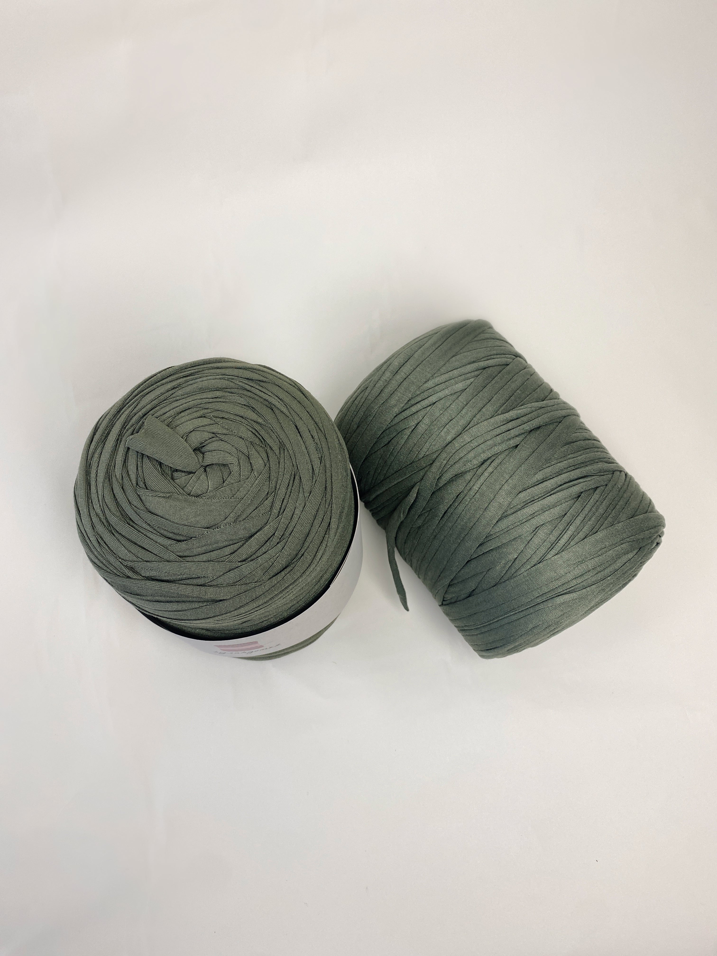 Fio de Malha Residual - Verde Musgo