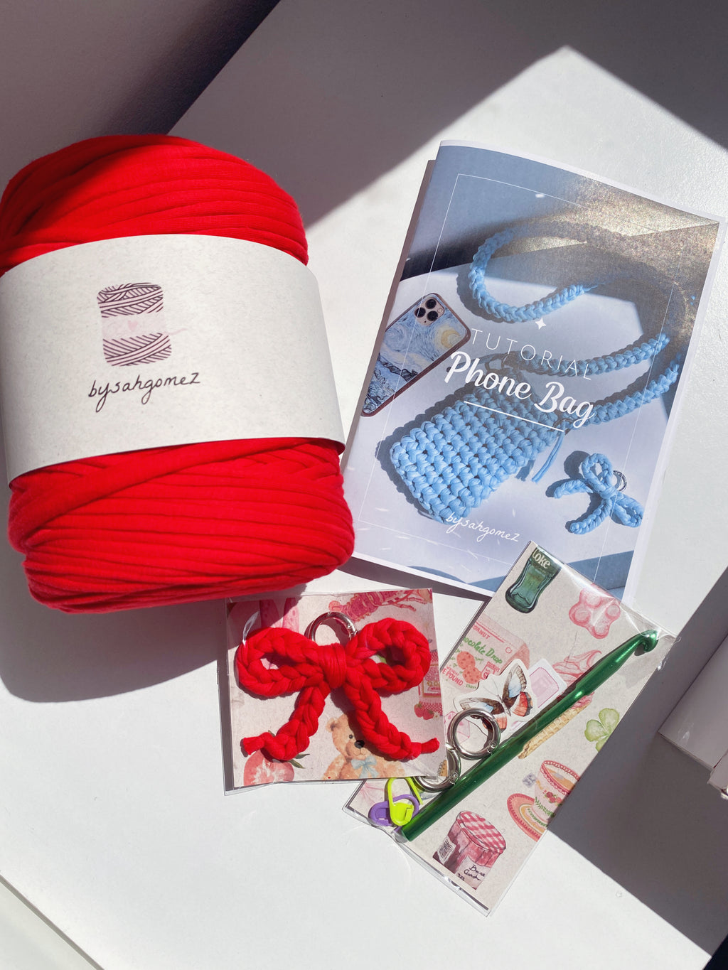 Kit de Crochê Phone Bag