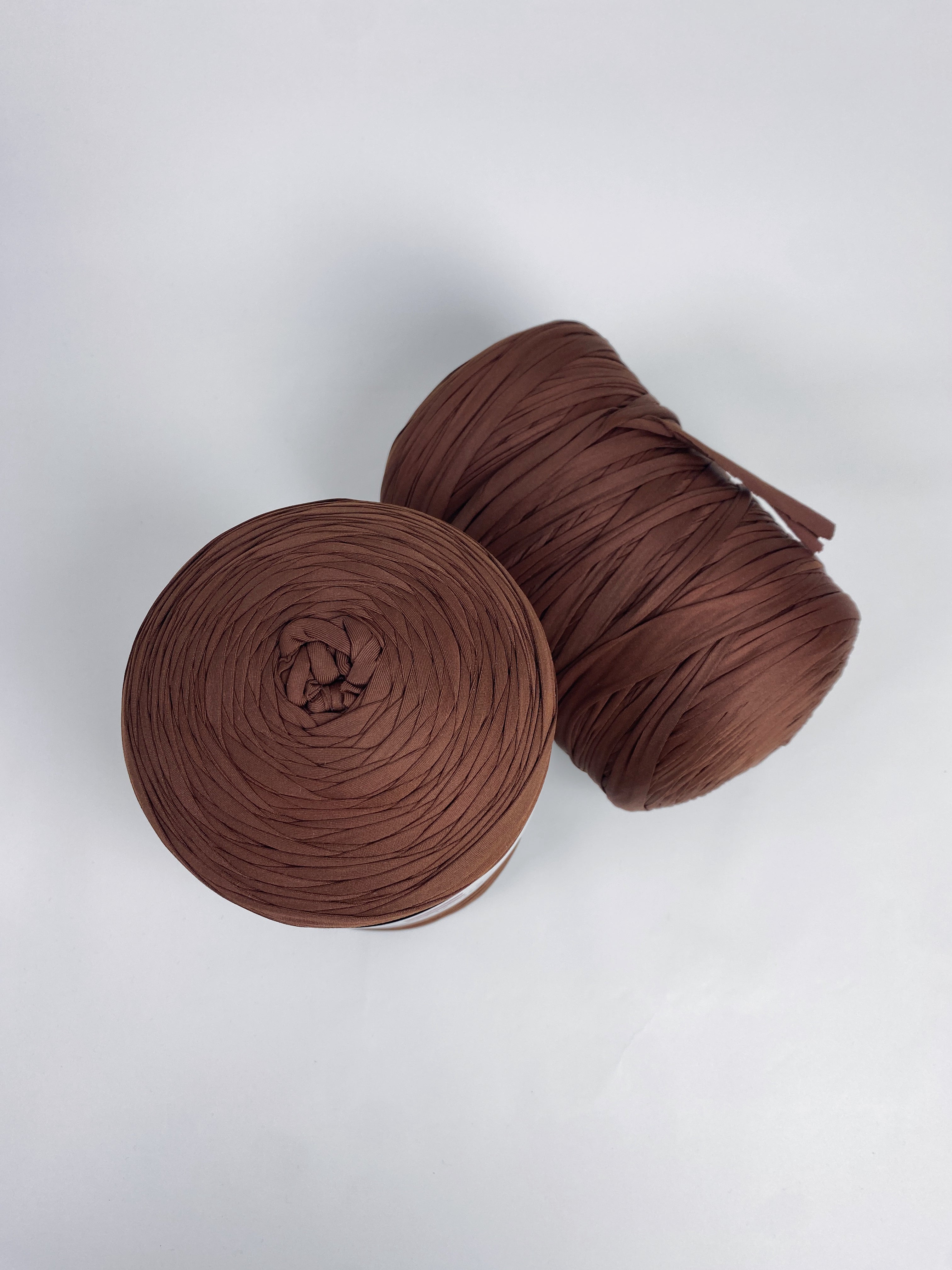 Fio de Lycra Residual 1KG - Marrom Chocolate