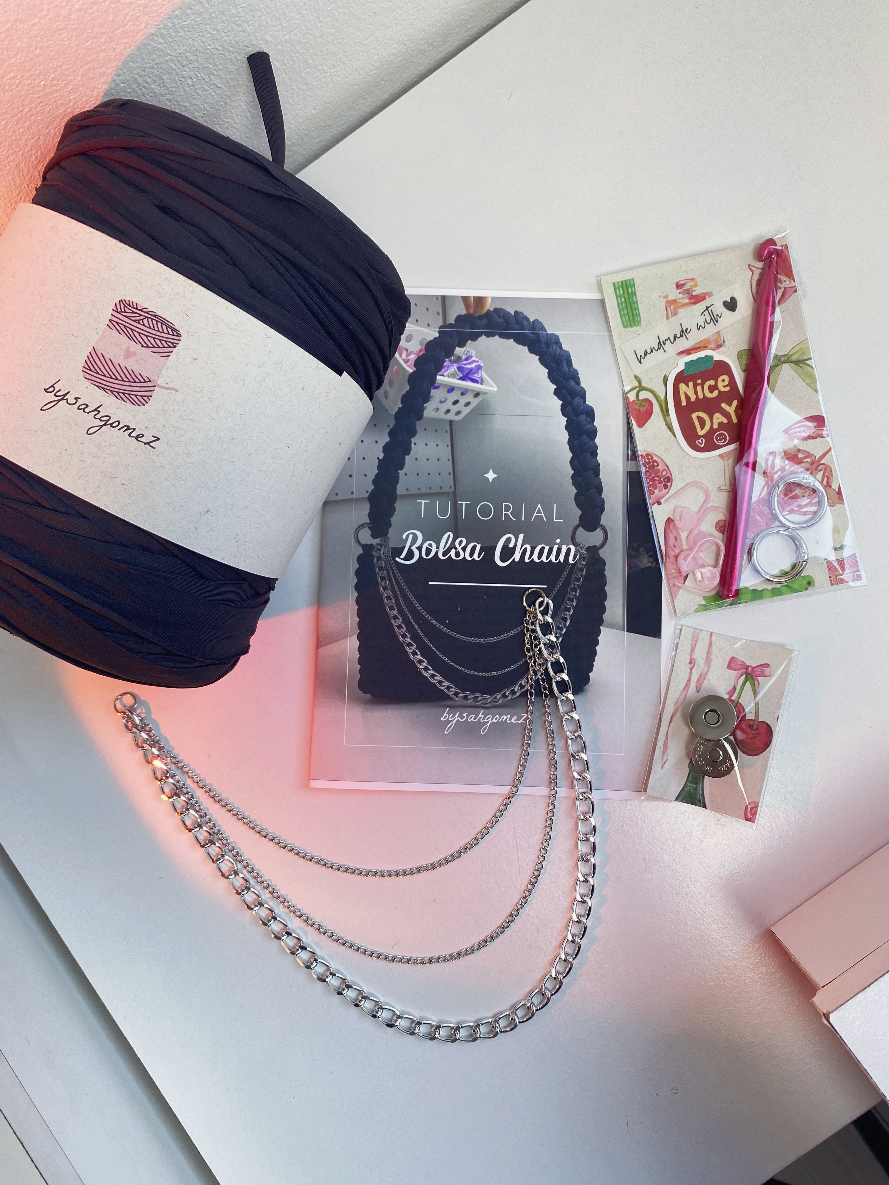 Kit de Ganchillo Bolso Cadena