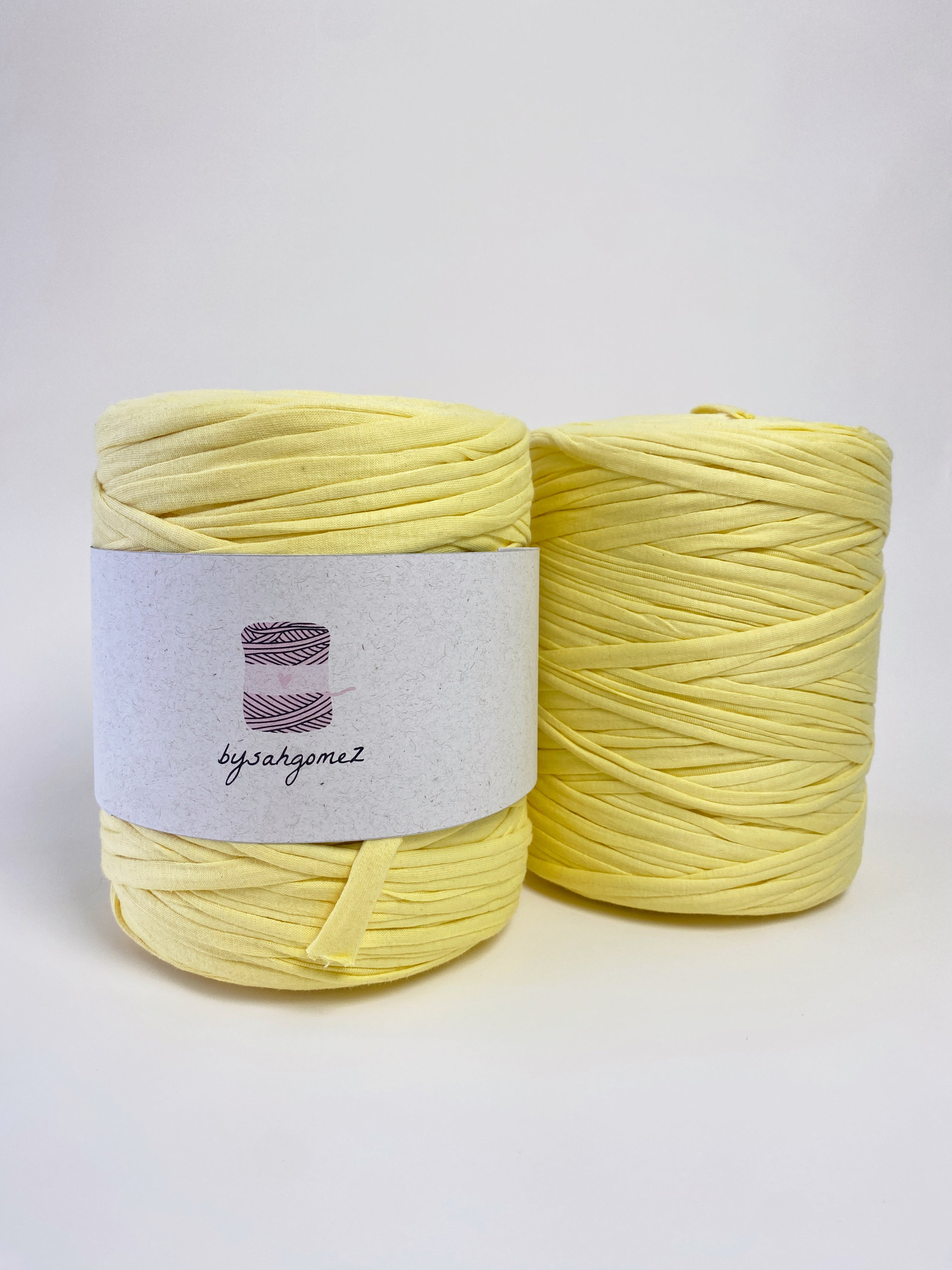 Fio de Malha Residual - Amarelo Baby