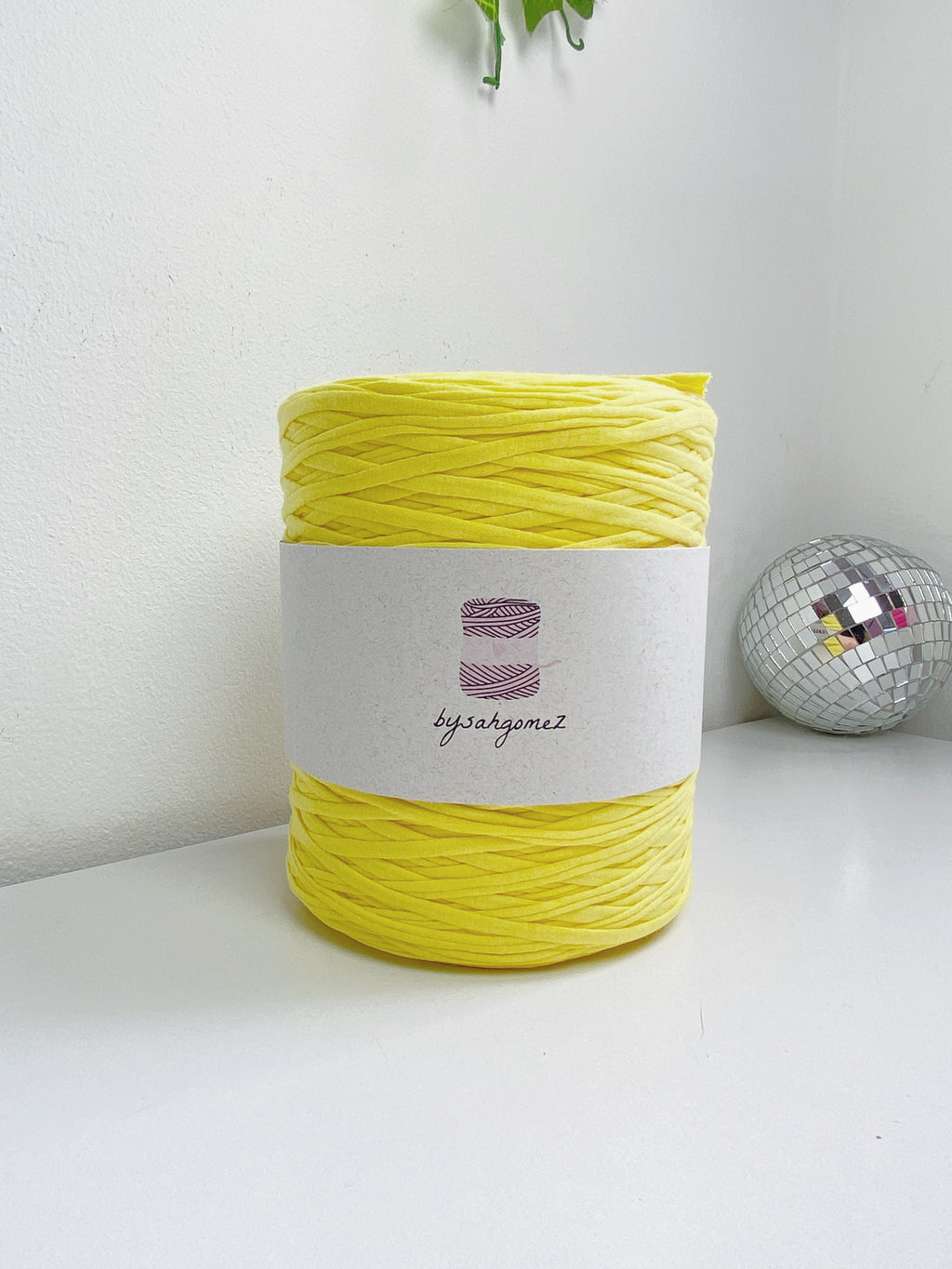 Fio de Cotton Residual 1KG - Amarelo Canário
