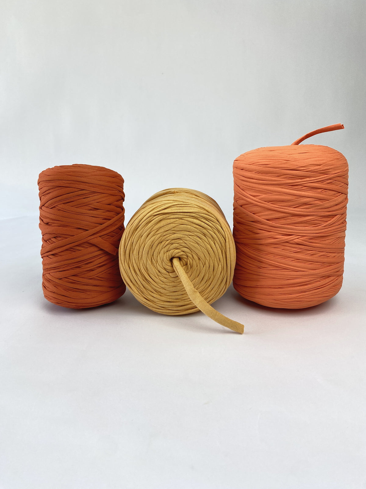 Kit Fios de Malha - Tons de Laranja