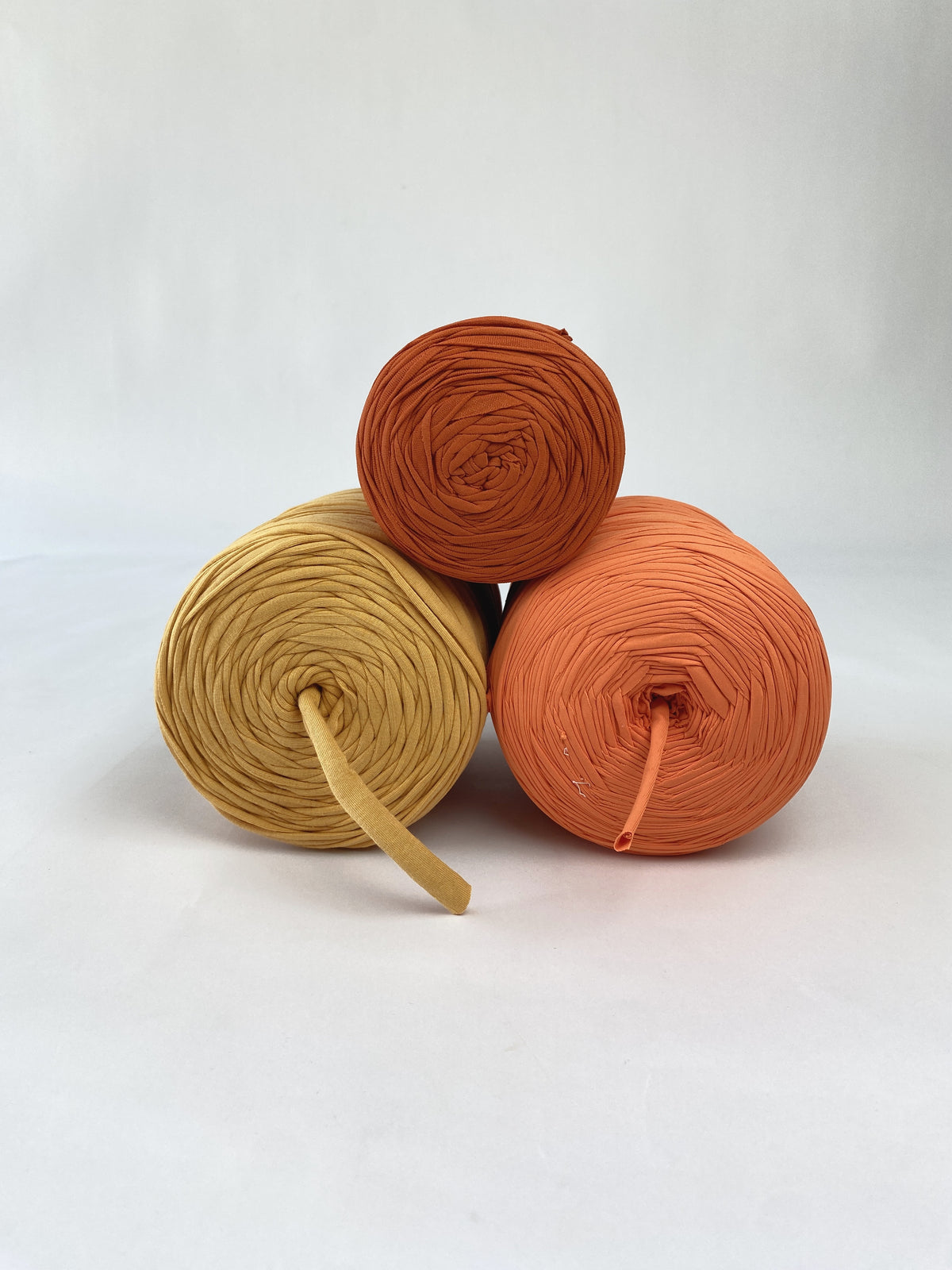 Kit Fios de Malha - Tons de Laranja