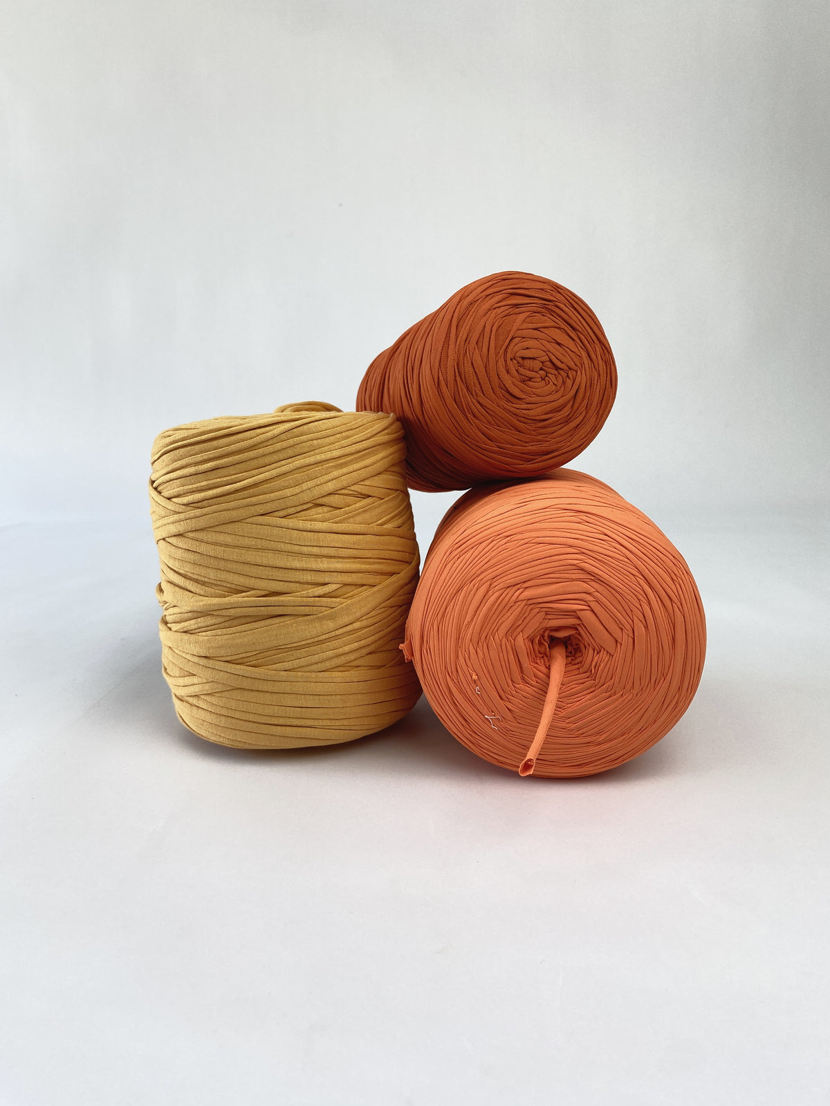 Kit Fios de Malha - Tons de Laranja