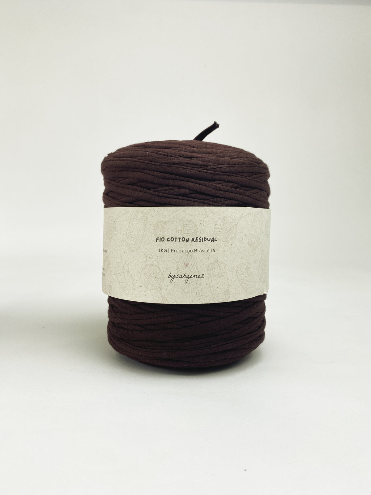 Fio de Cotton Residual 1KG - Marrom Espresso