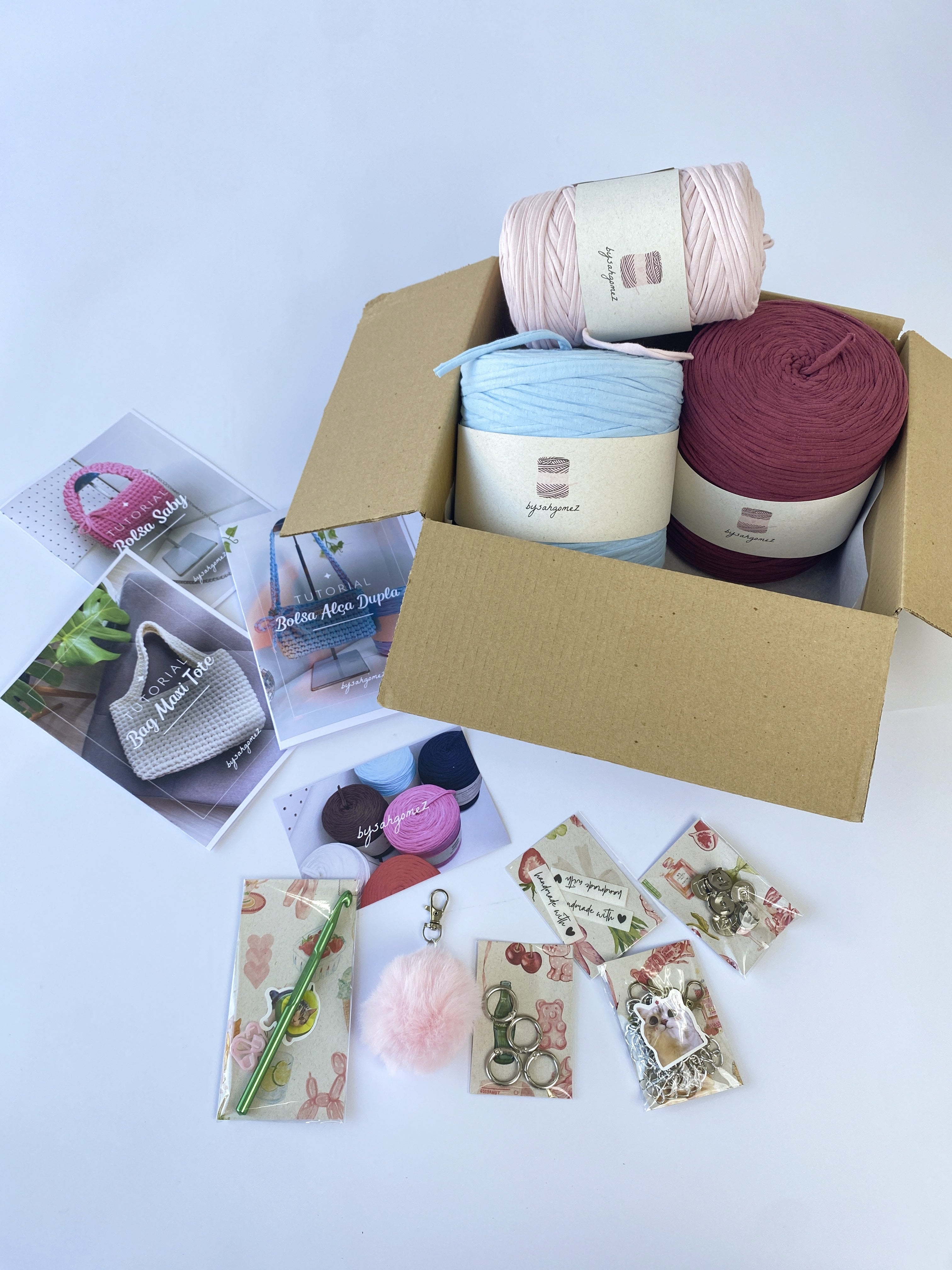 Kit Comece sua Marca de Crochê