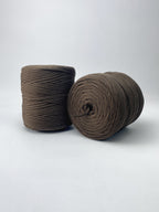 Fio de Cotton Residual 1KG - Marrom Café