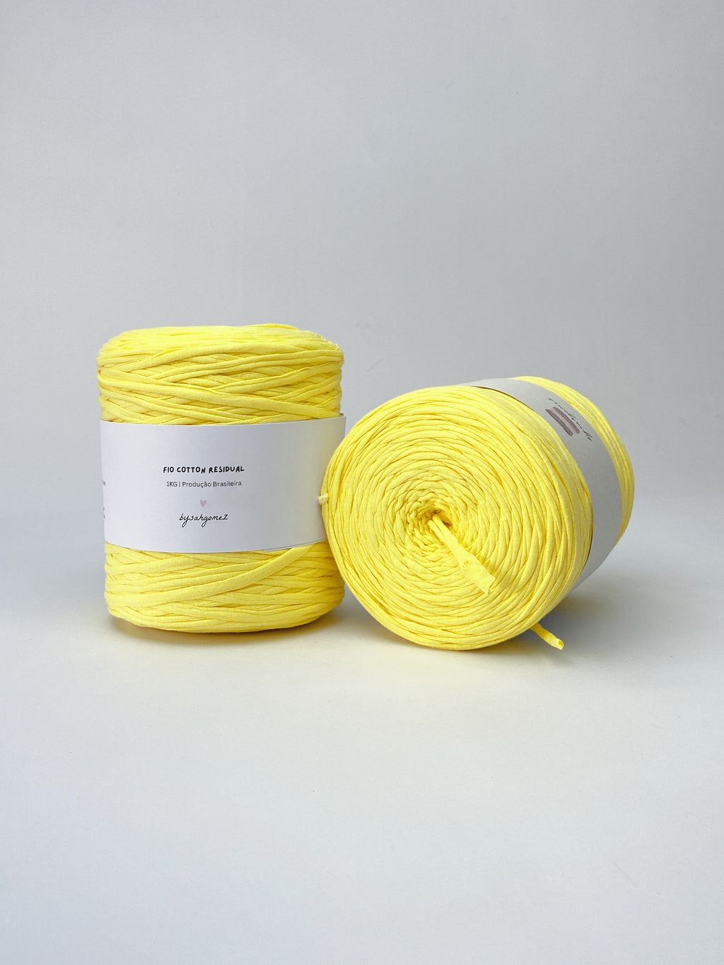 Fio de Cotton Residual 1KG - Amarelo Canário