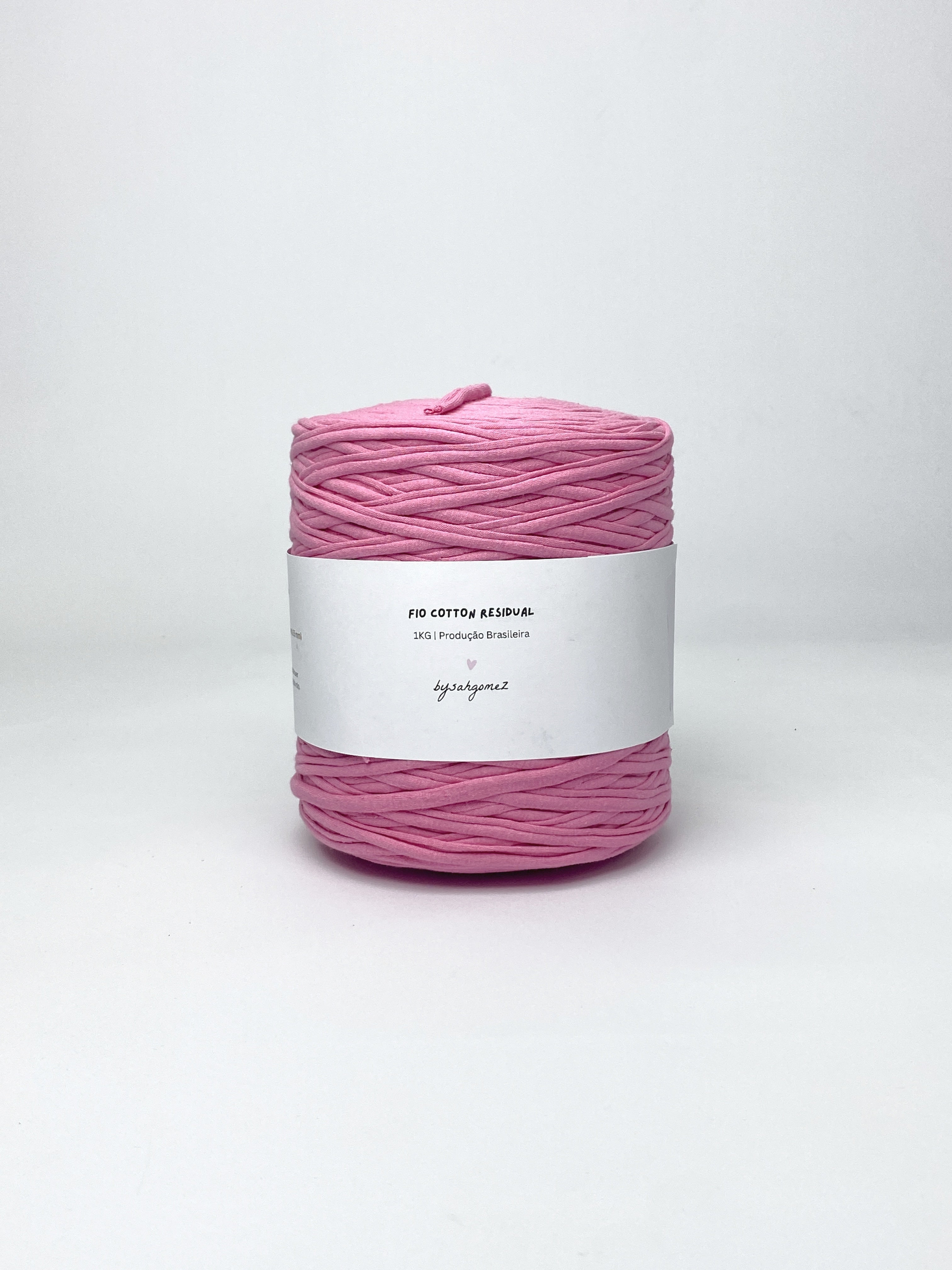 Fio de Cotton Residual 1KG - Rosa Médio