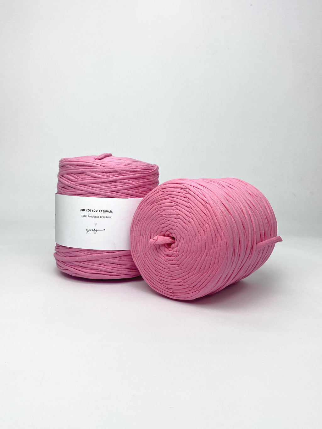 Fio de Cotton Residual 1KG - Rosa Médio
