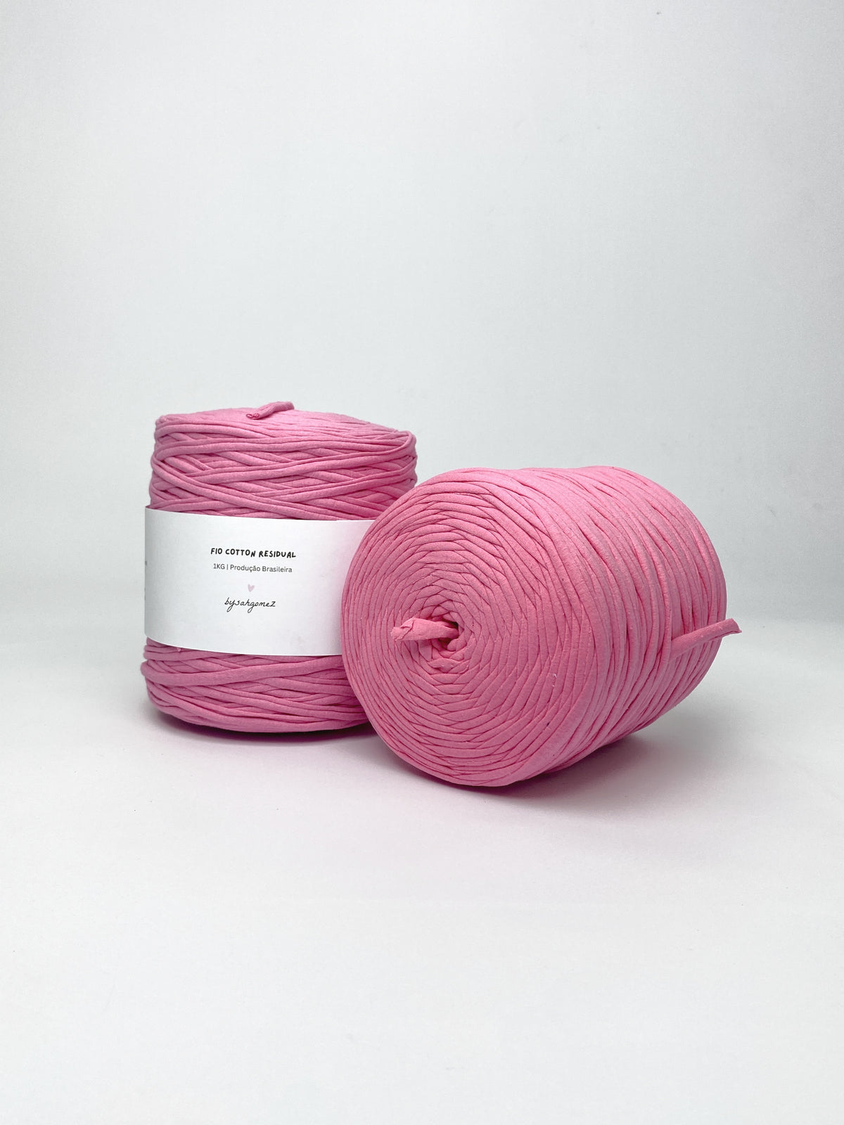 Fio de Cotton Residual 1KG - Rosa Médio