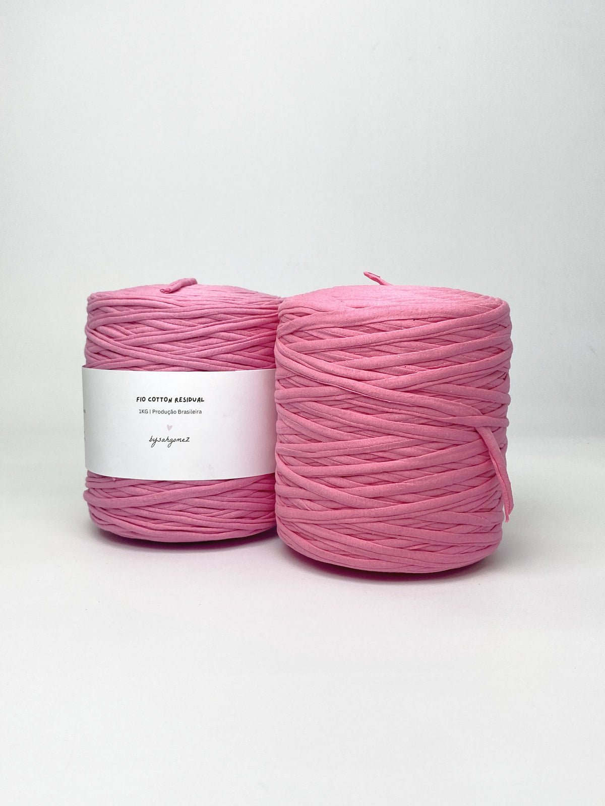 Fio de Cotton Residual 1KG - Rosa Médio