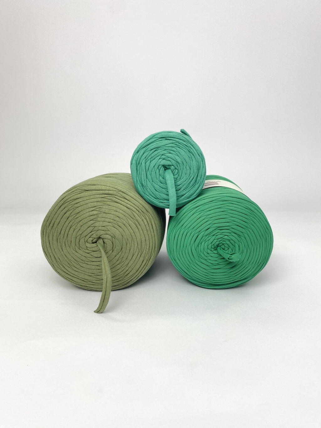 Kit Fios de Malha - Tons de Verde