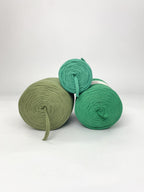 Kit Fios de Malha - Tons de Verde