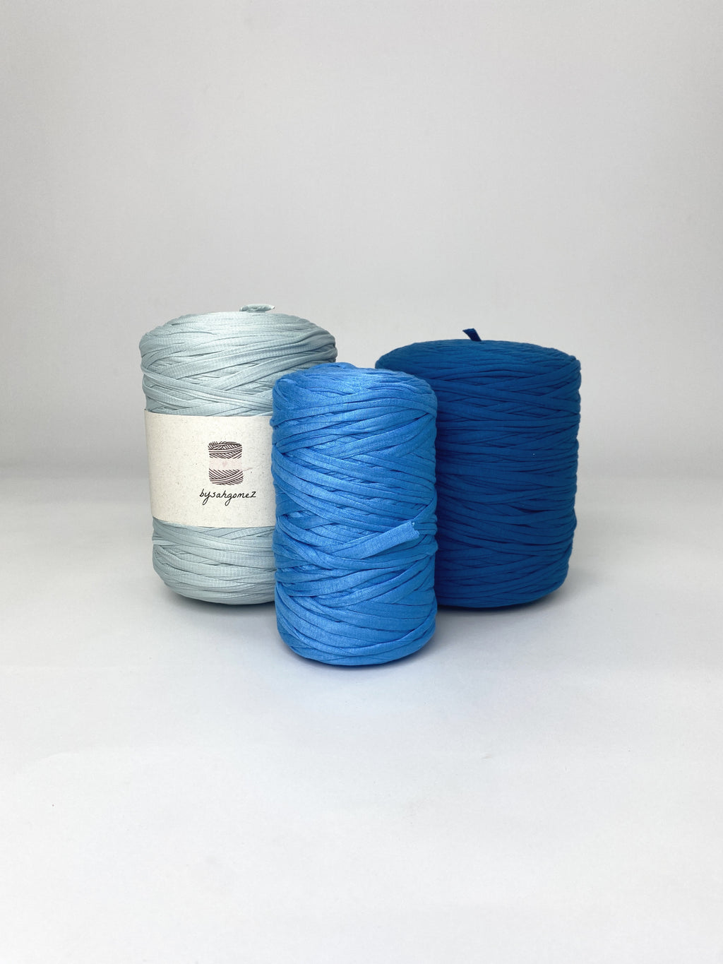 Kit Fios de Malha - Tons de Azul