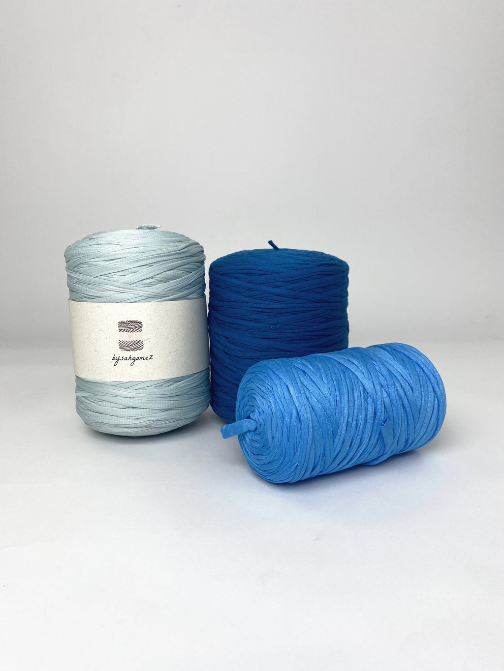 Kit Fios de Malha - Tons de Azul