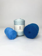 Kit Fios de Malha - Tons de Azul