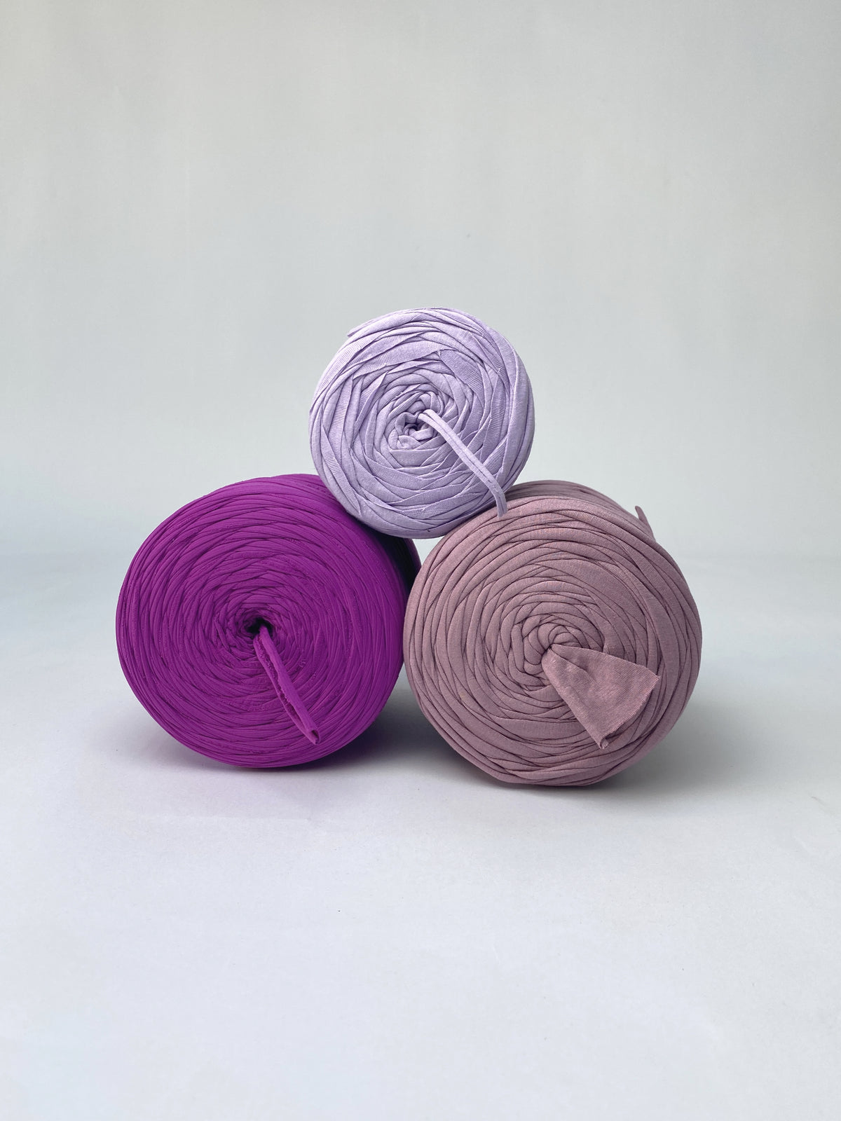 Kit Fios de Malha - Tons de Roxo