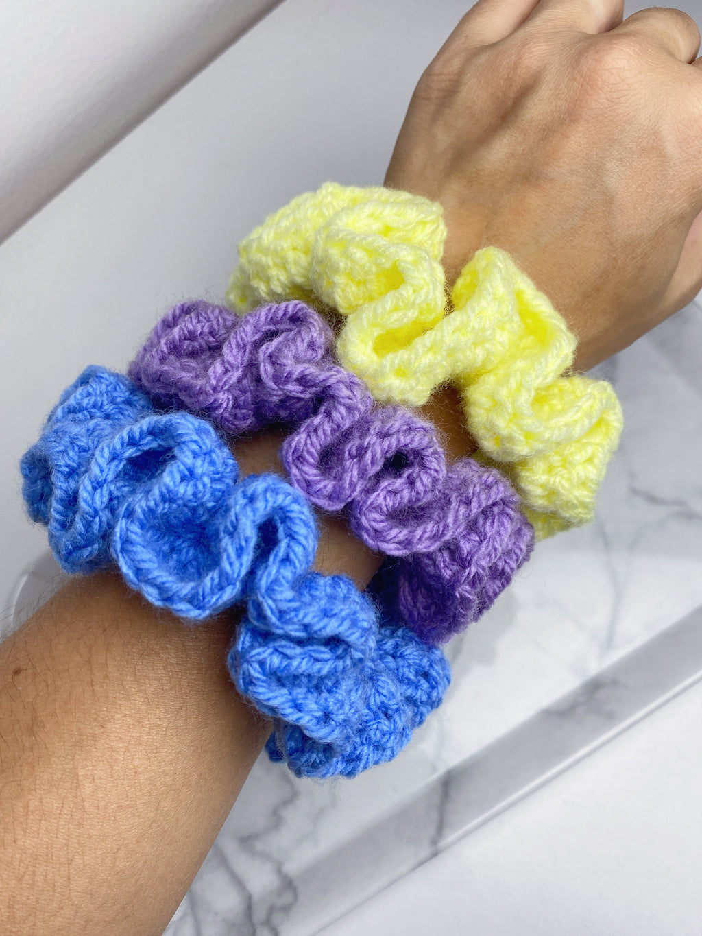 Tutorial Scrunchie Ruffle