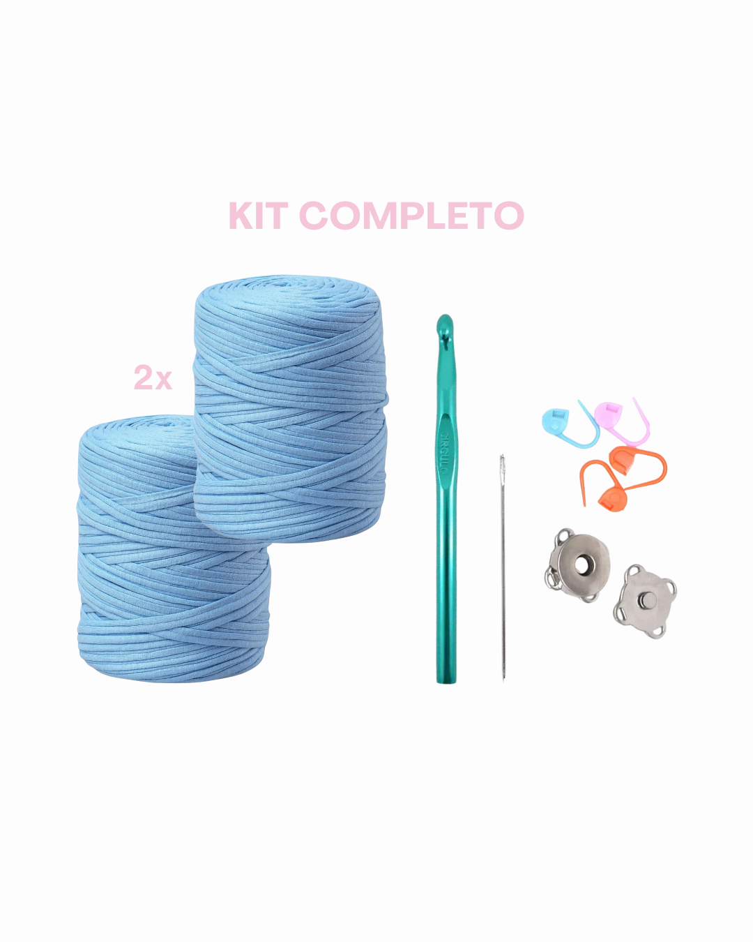 Kit de Crochê Bag Maxi Tote