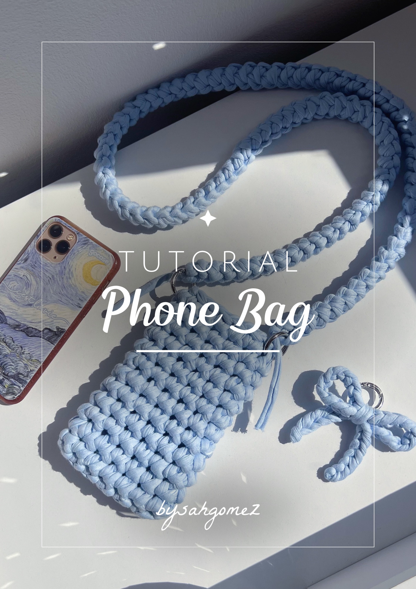 Kit de Ganchillo para Bolso de Teléfono