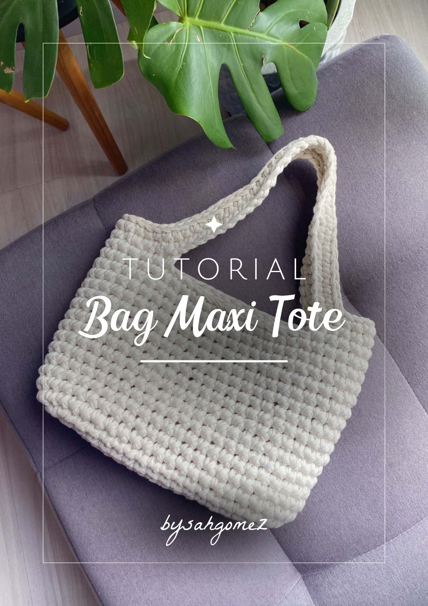 Kit de ganchillo bolso Maxi Tote