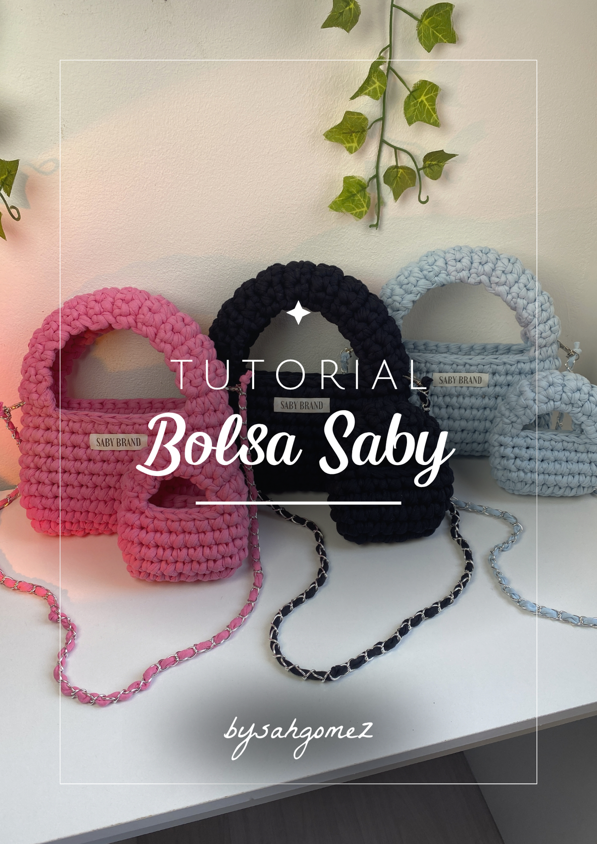Kit de Crochê Bolsa Saby