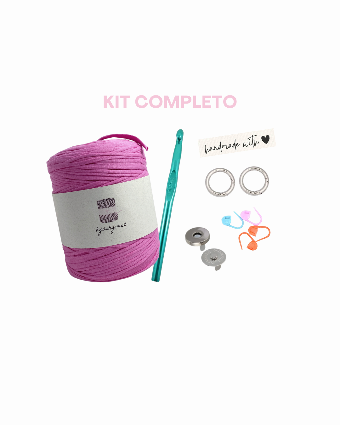 Kit de Crochê Mini Tote