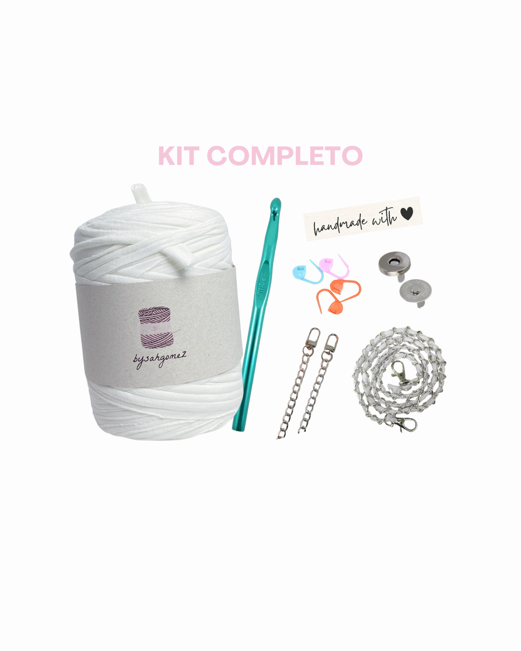 Kit de Ganchillo Bolso Cadenas