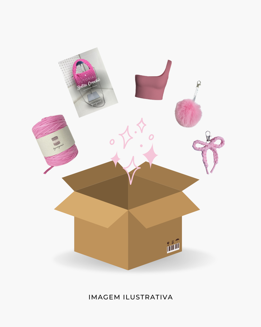 Caja Sorpresa de Ganchillo