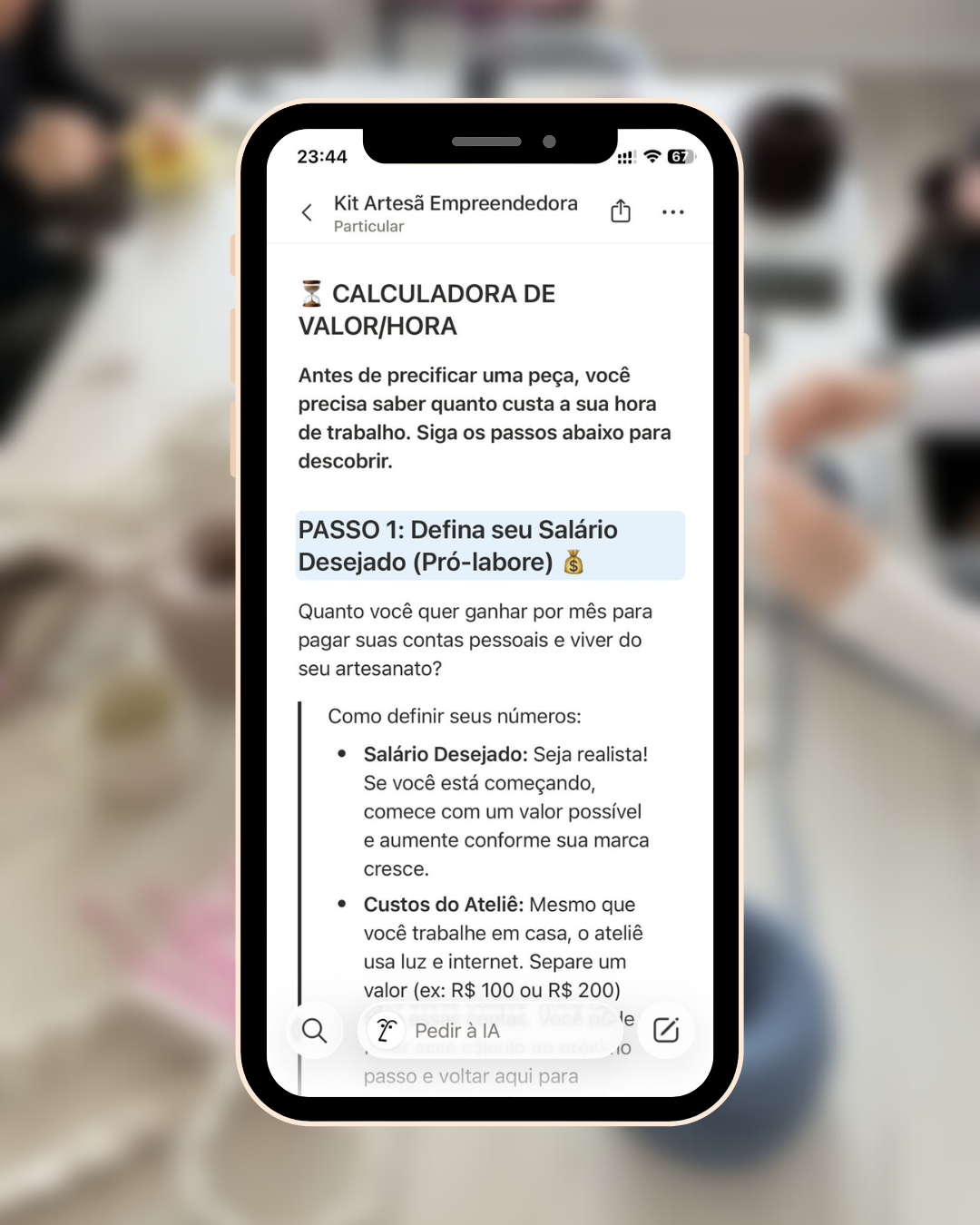 Kit Artesana Emprendedora (Hojas de Cálculo de Gestión y Estrategia)