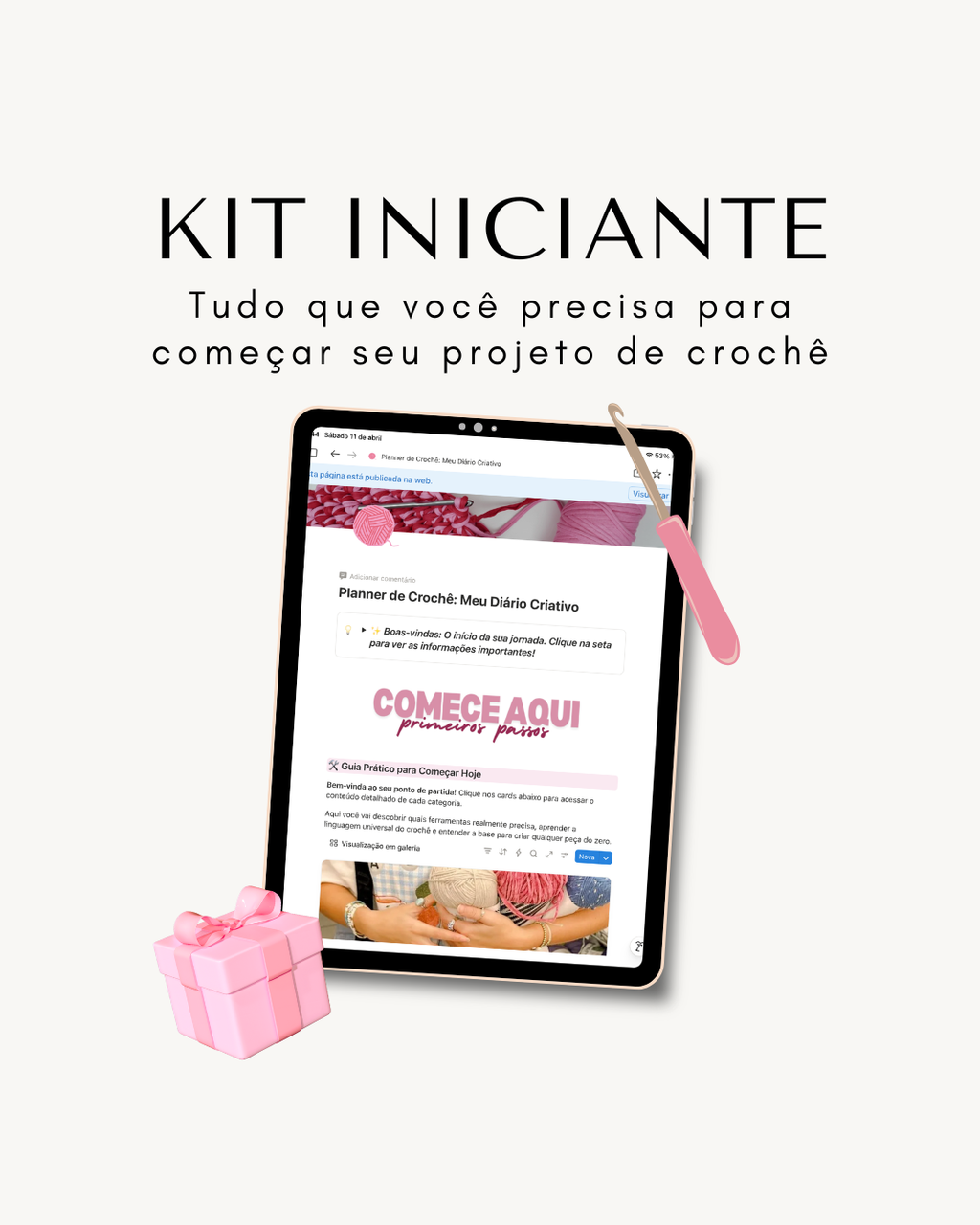 Organiza tu Taller: Planner Digital para Crochet (Notion)